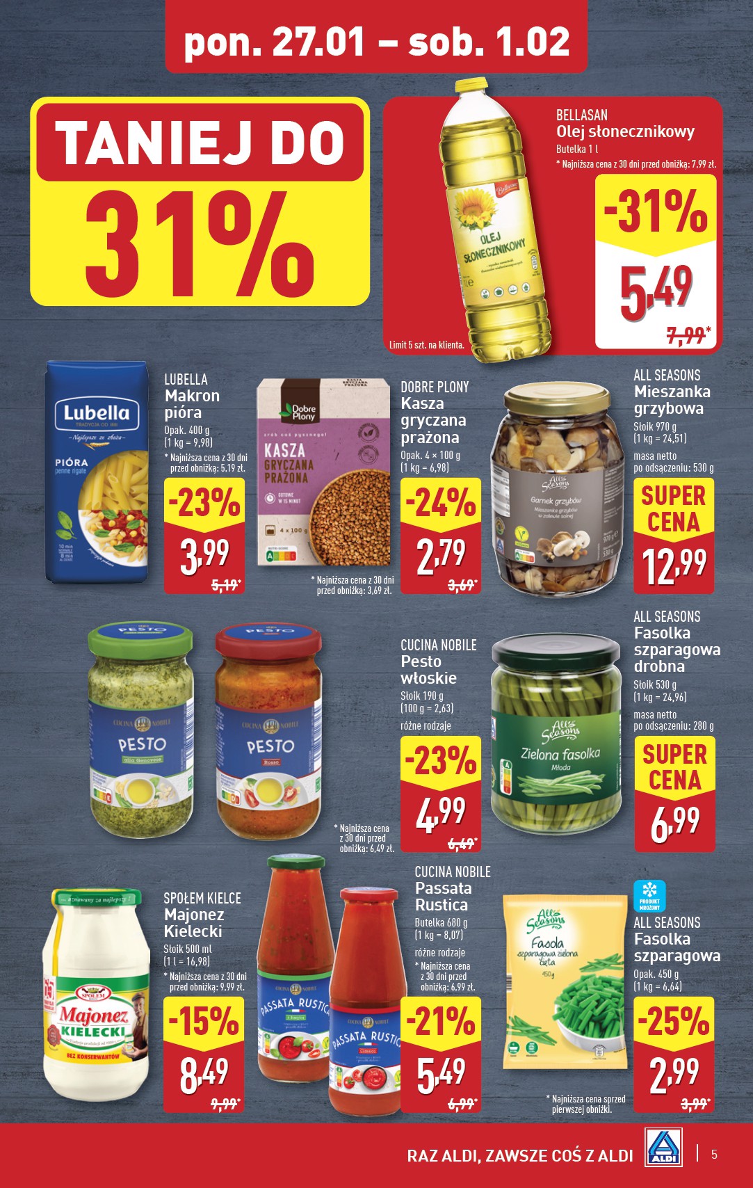 aldi - ALDI gazetka ważna od 27.01. - 01.02. - page: 5