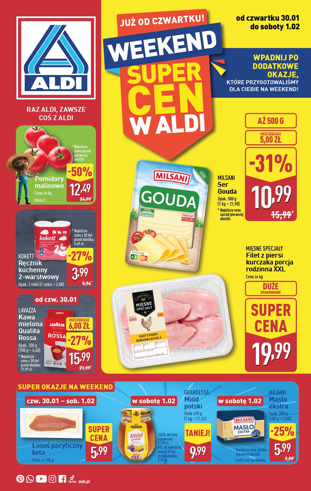 aldi - ALDI - Weekend gazetka ważna od 30.01. - 01.02.