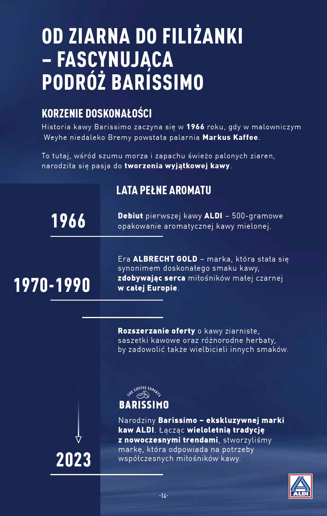 aldi - ALDI - Poznaj świat naszych kaw gazetka ważna od 27.01. - 01.02. - page: 14