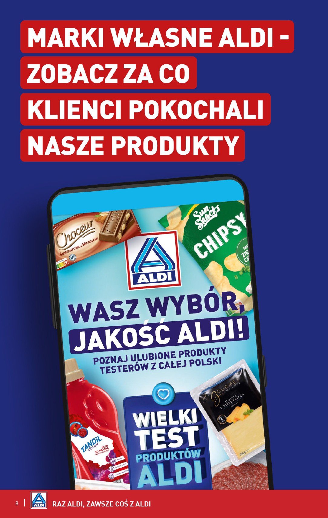 aldi - ALDI - Artykuły przemysłowe i tekstylia gazetka ważna od 17.02. - 22.02. - page: 8