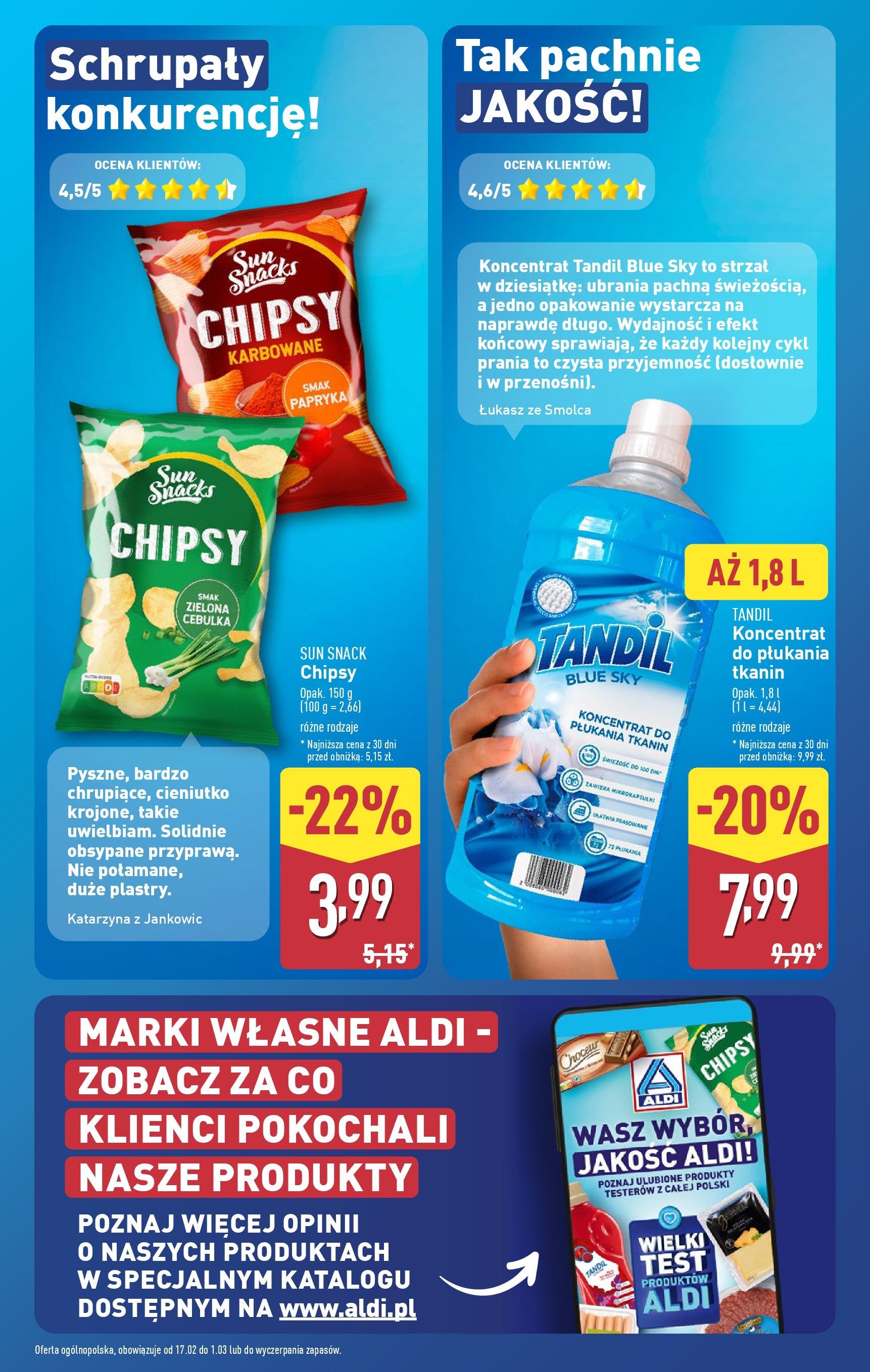 aldi - ALDI - Wielki test gazetka ważna od 17.02. - 22.02. - page: 2