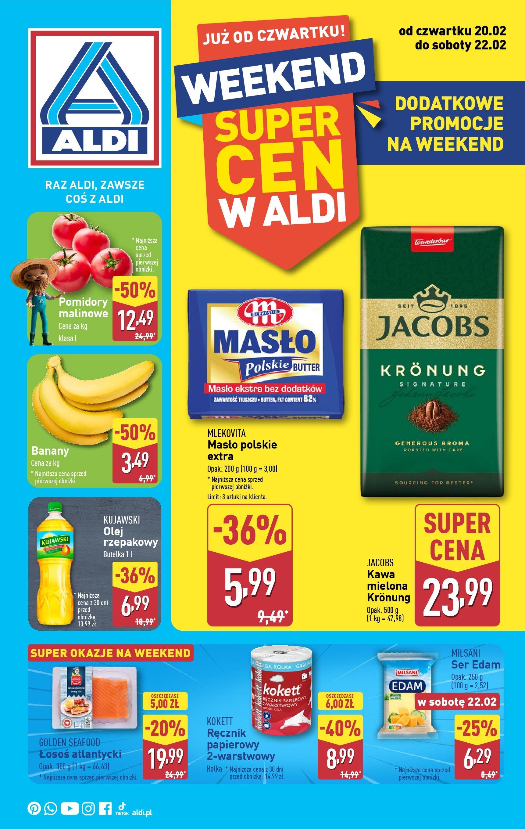 aldi - ALDI - Weekend gazetka ważna od 20.02. - 22.02.