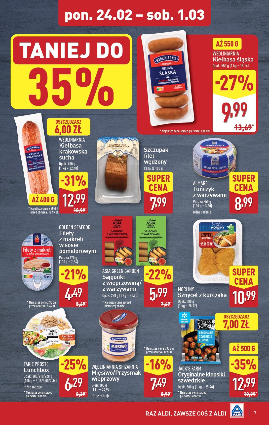 aldi - ALDI gazetka ważna od 24.02. - 01.03. - page: 7