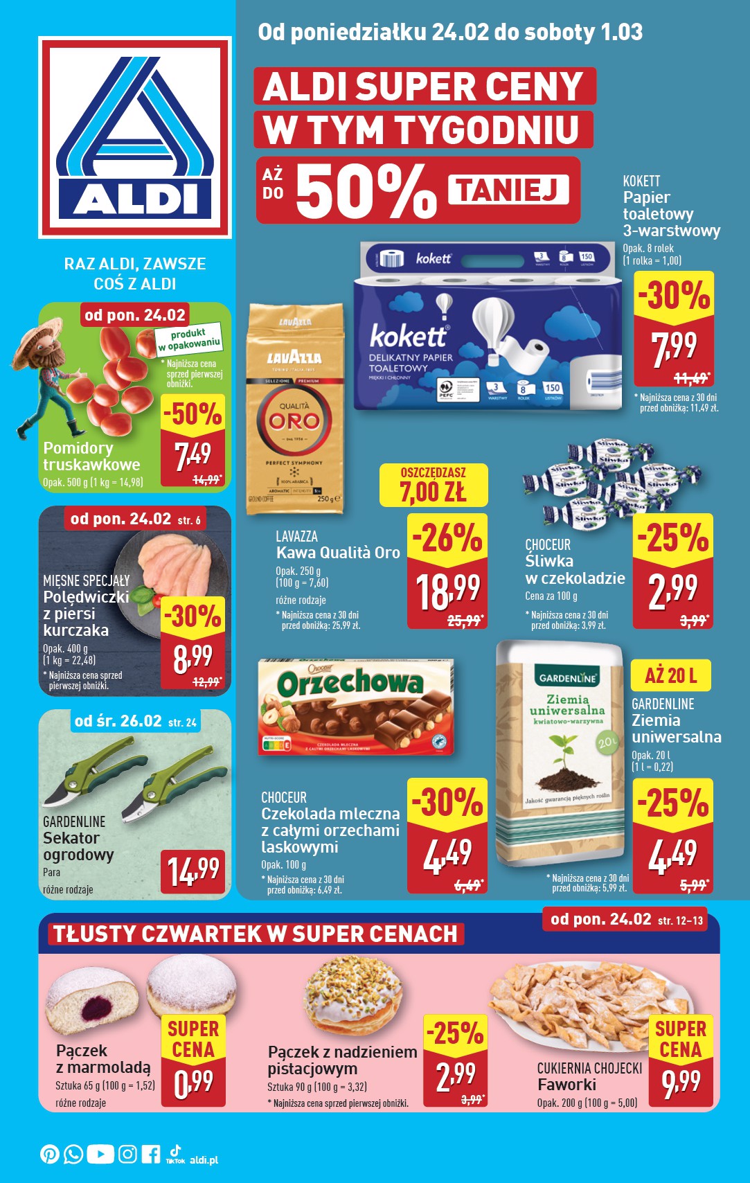 aldi - ALDI gazetka ważna od 24.02. - 01.03. - page: 1