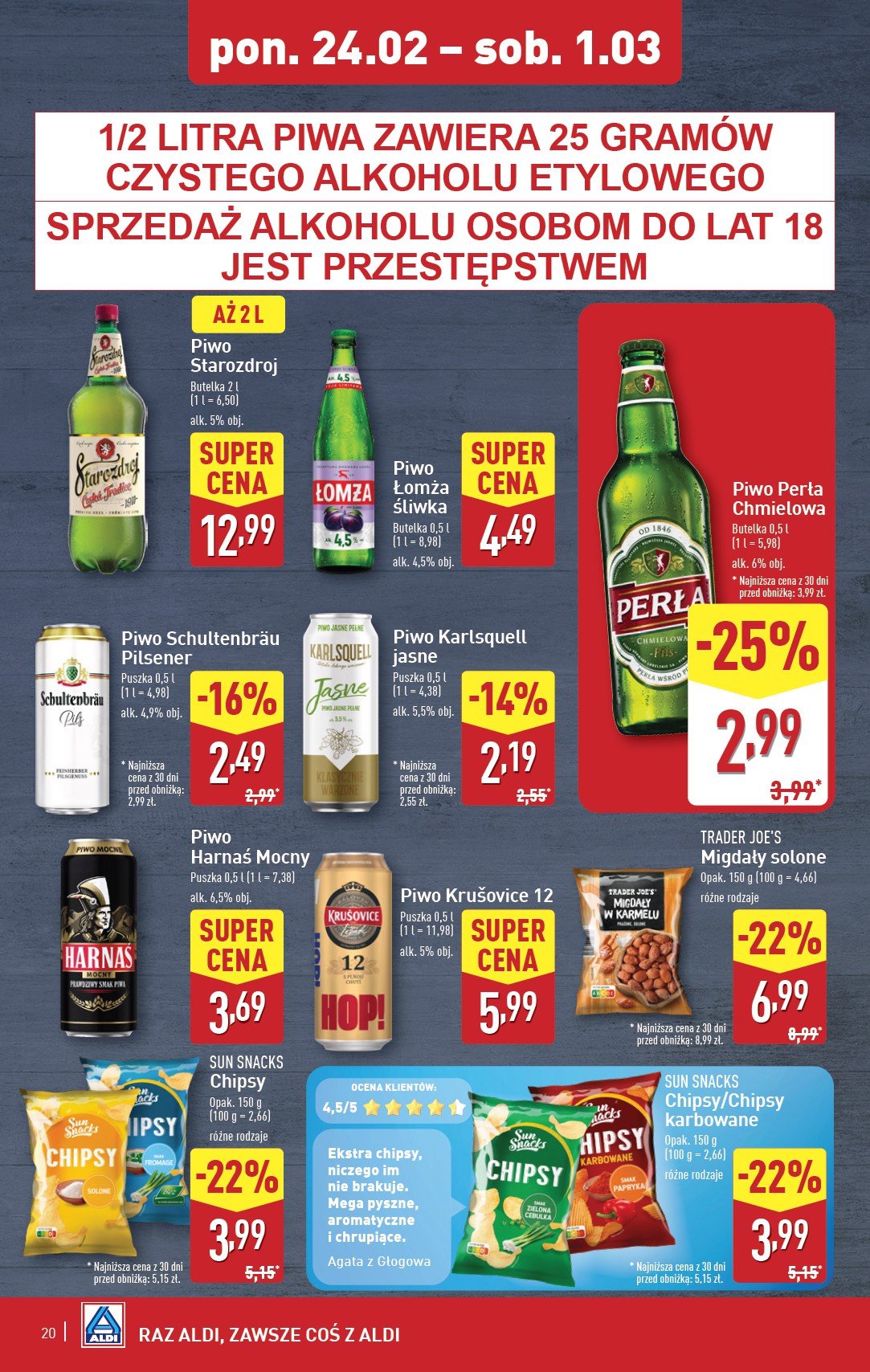 aldi - ALDI gazetka ważna od 24.02. - 01.03. - page: 20