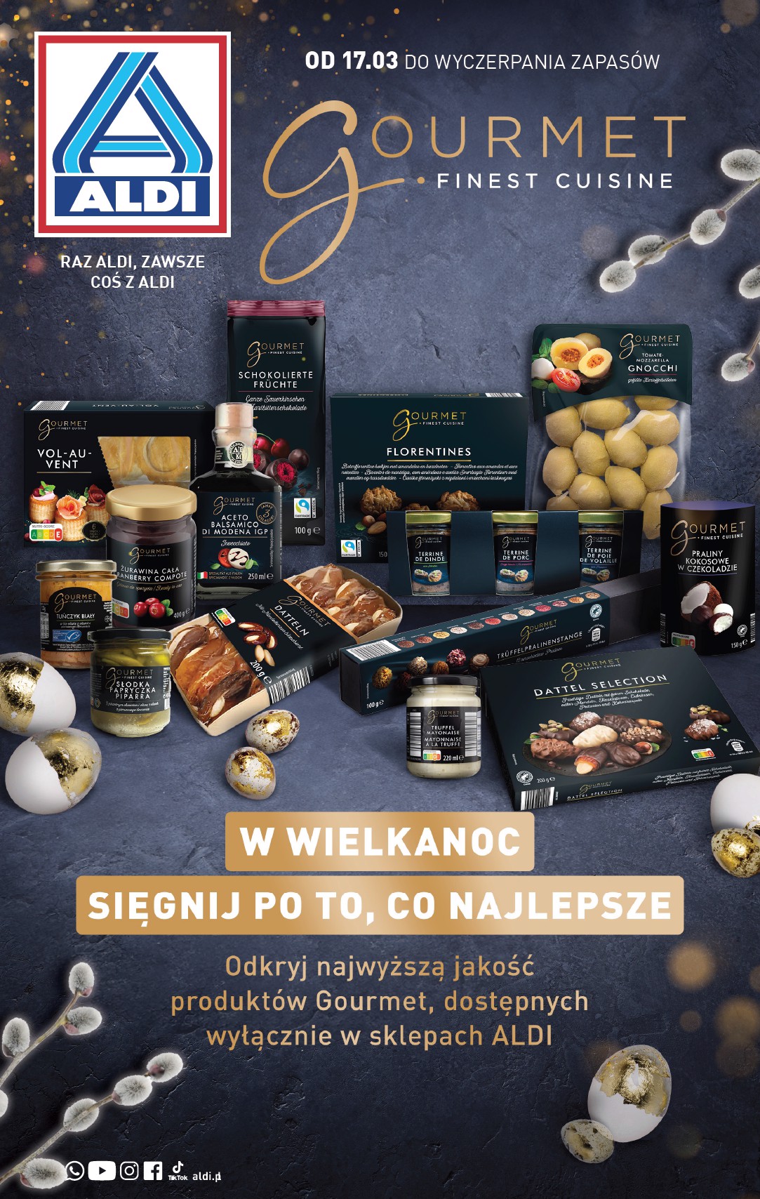 aldi - ALDI - Wielkanoc z Gourmet gazetka ważna od 17.03. - 20.04.