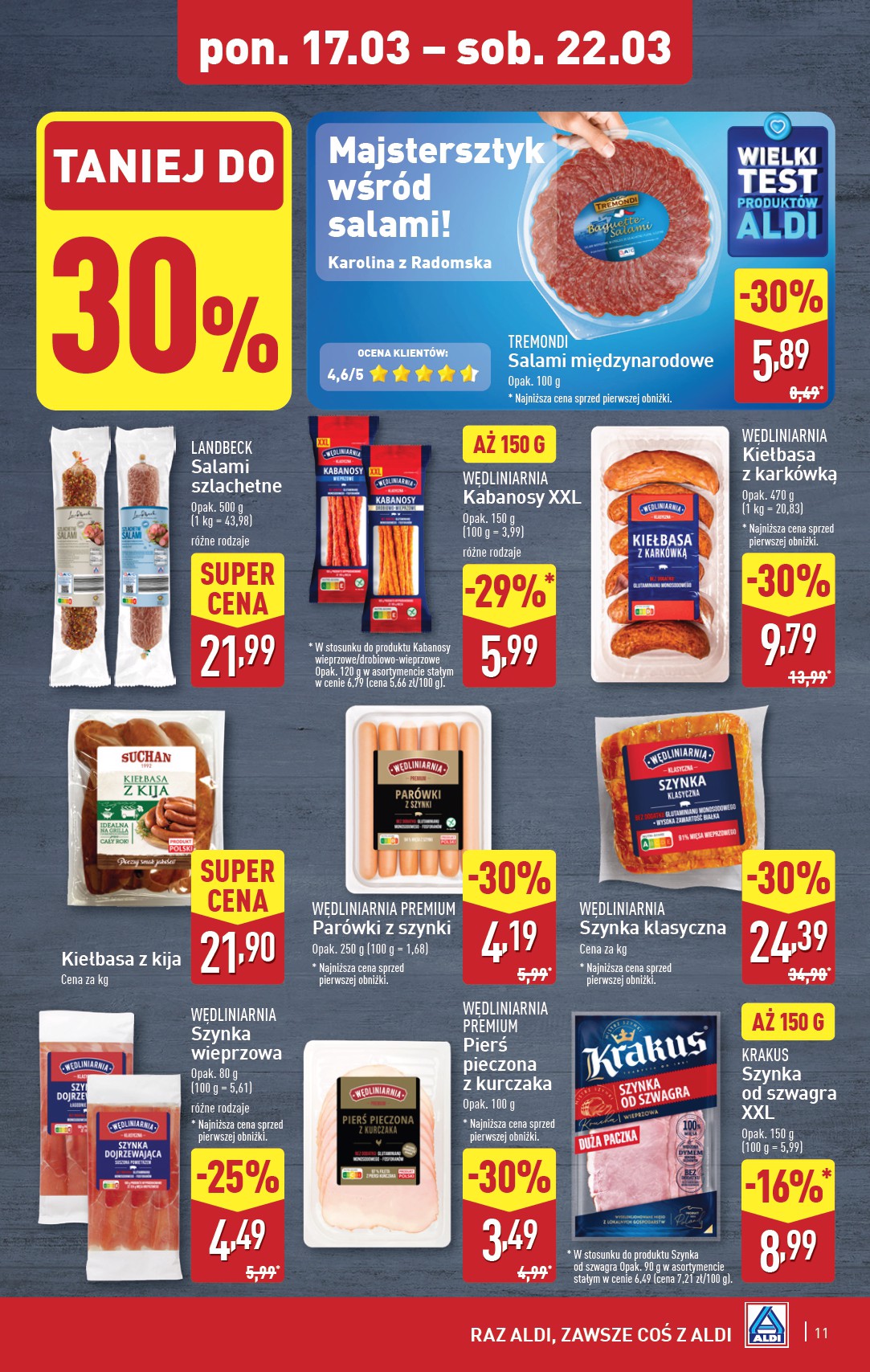 aldi - ALDI gazetka ważna od 17.03. - 22.03. - page: 11