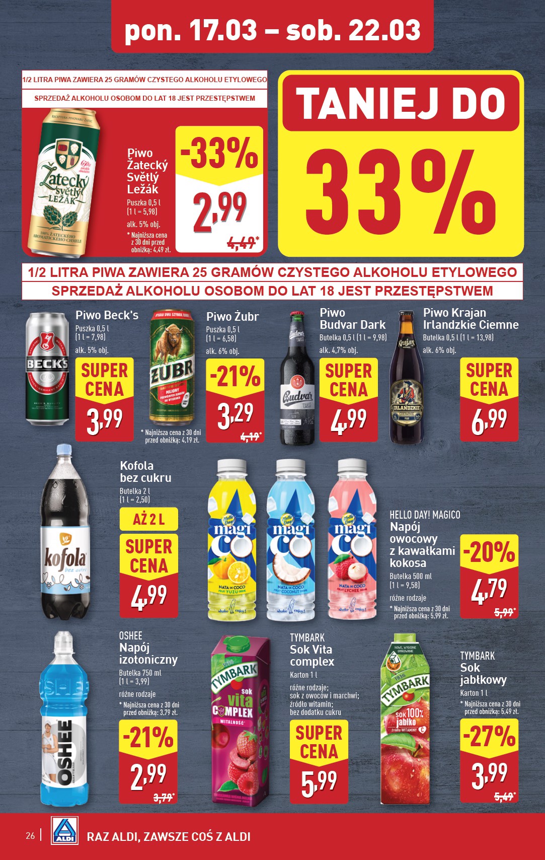 aldi - ALDI gazetka ważna od 17.03. - 22.03. - page: 26