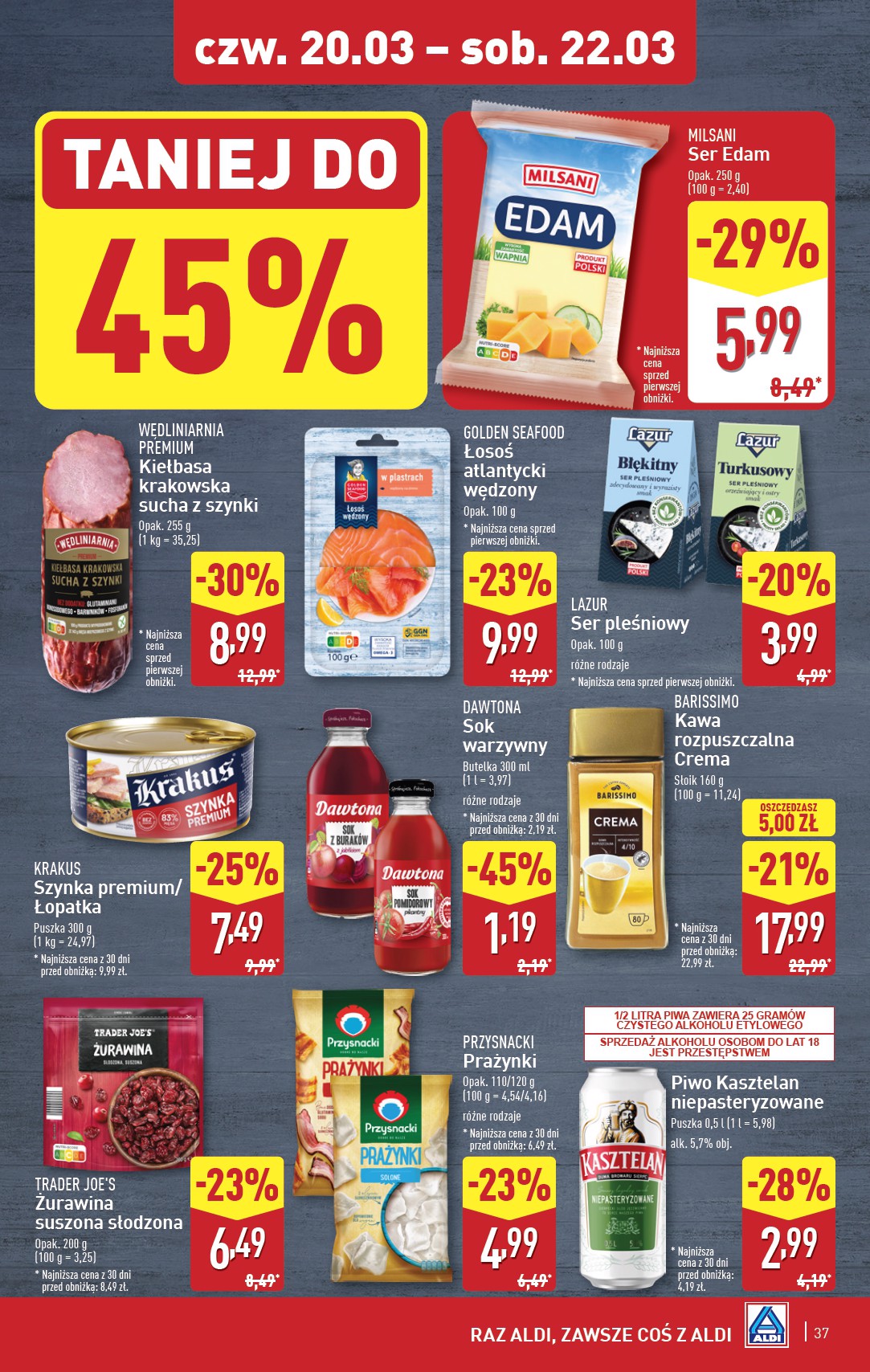 aldi - ALDI gazetka ważna od 17.03. - 22.03. - page: 37