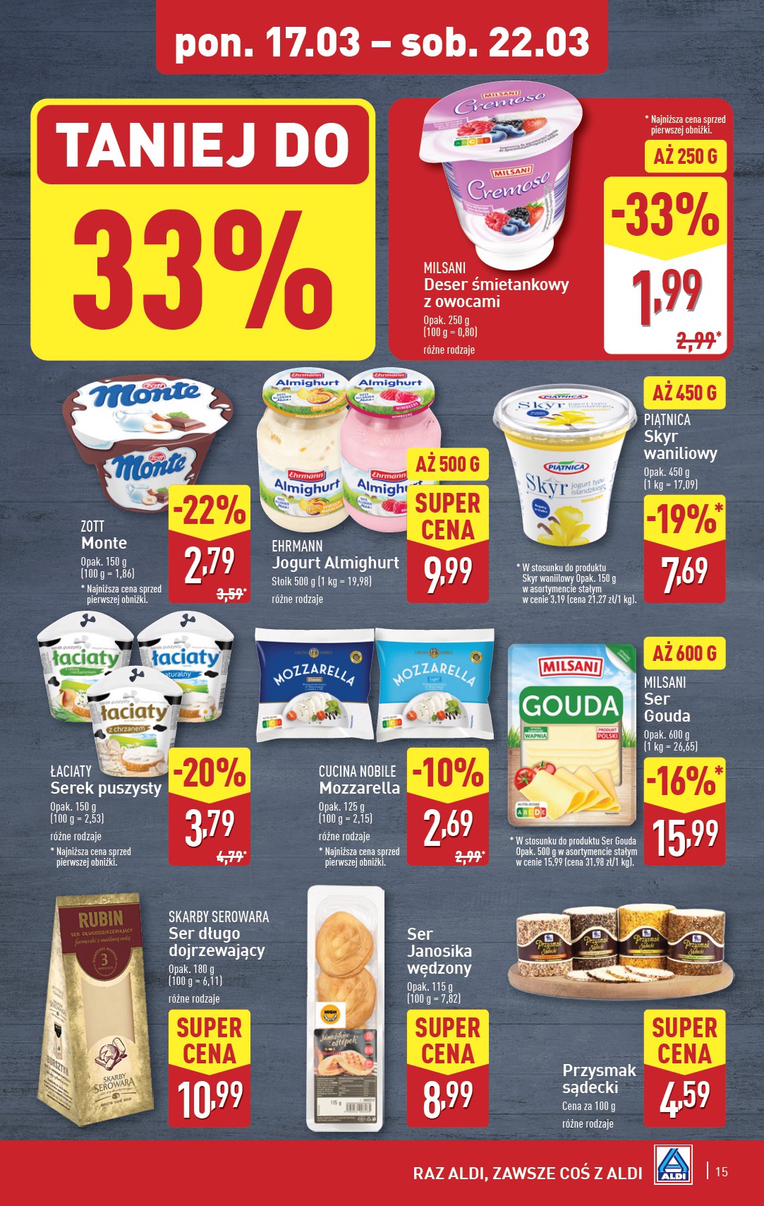 aldi - ALDI gazetka ważna od 17.03. - 22.03. - page: 15