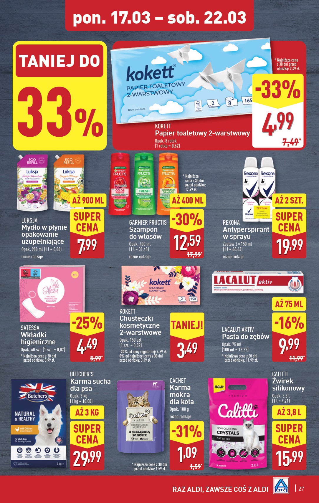 aldi - ALDI gazetka ważna od 17.03. - 22.03. - page: 27