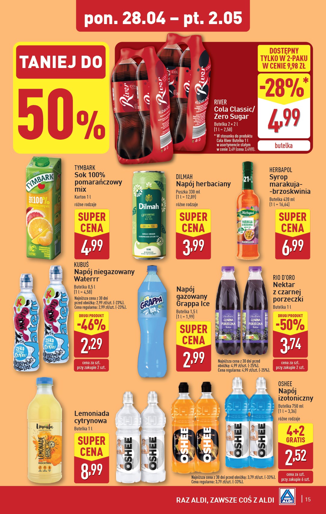 aldi - ALDI gazetka ważna od 28.04. - 02.05. - page: 15 aldi - ALDI gazetka ważna od 28.04. - 02.05. - page: 15