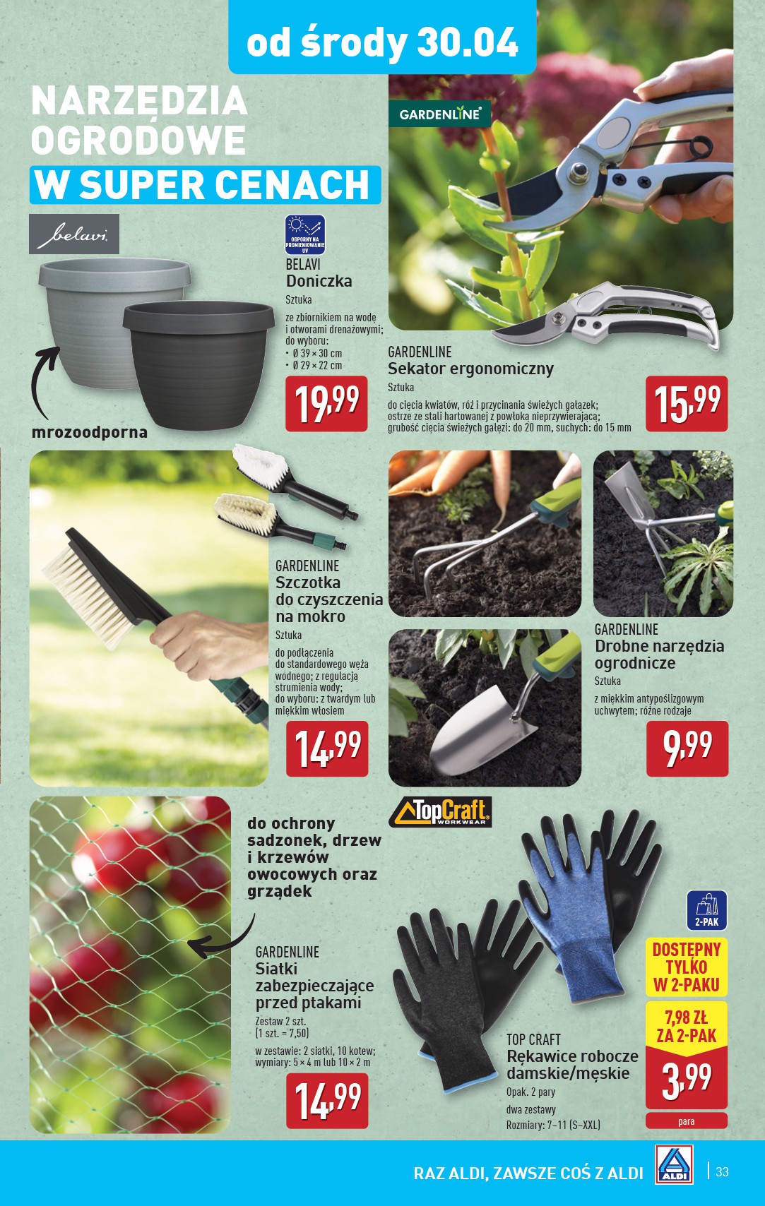 aldi - ALDI gazetka ważna od 28.04. - 02.05. - page: 33 aldi - ALDI gazetka ważna od 28.04. - 02.05. - page: 33