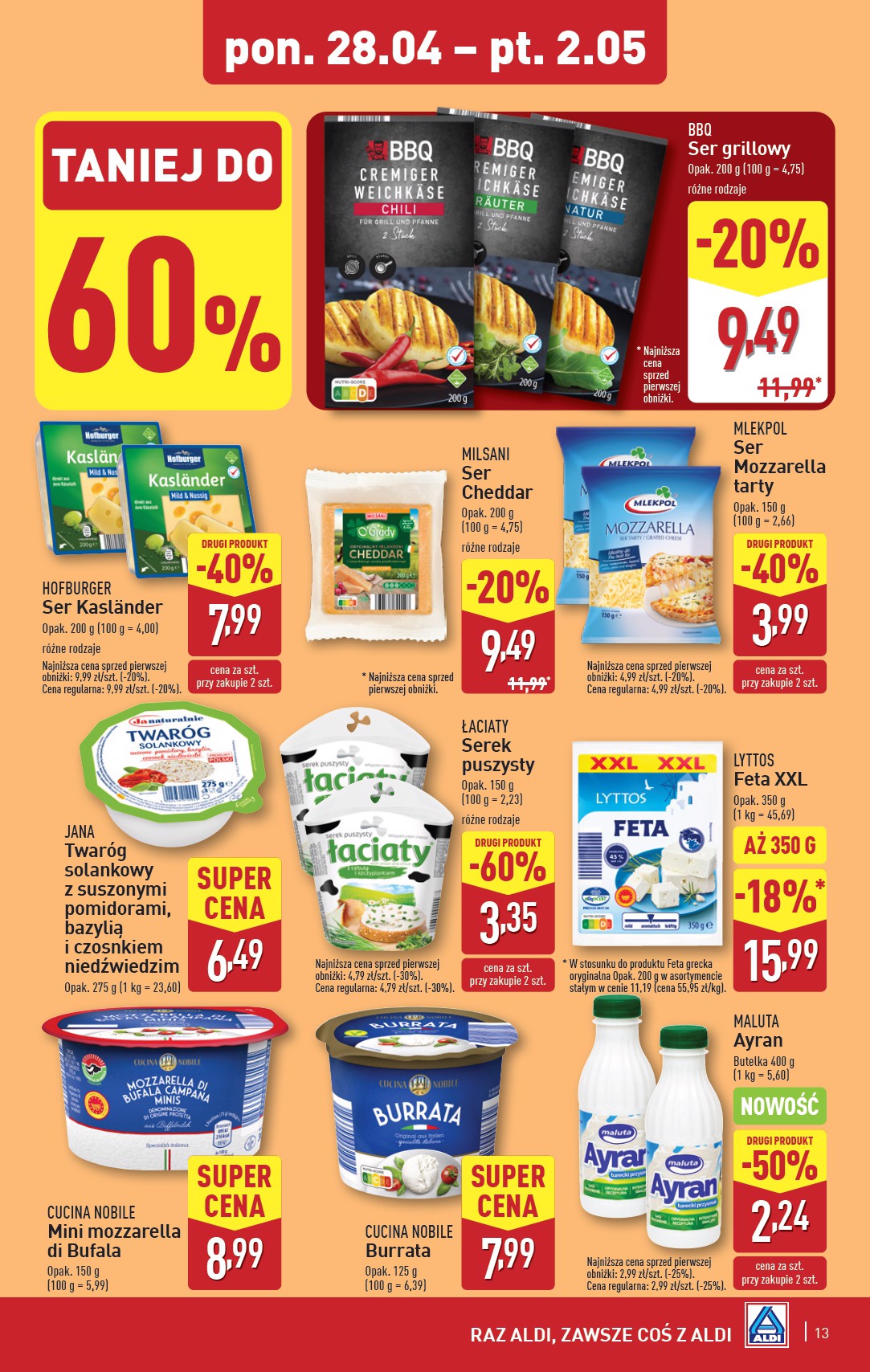 aldi - ALDI gazetka ważna od 28.04. - 02.05. - page: 13 aldi - ALDI gazetka ważna od 28.04. - 02.05. - page: 13