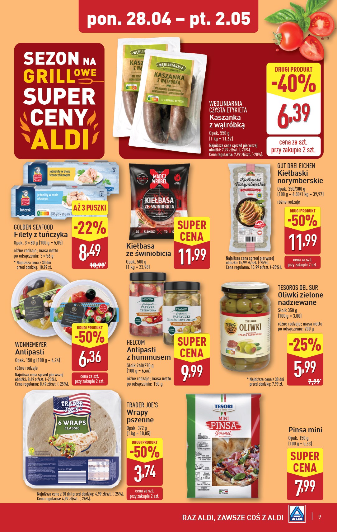 aldi - ALDI gazetka ważna od 28.04. - 02.05. - page: 9 aldi - ALDI gazetka ważna od 28.04. - 02.05. - page: 9