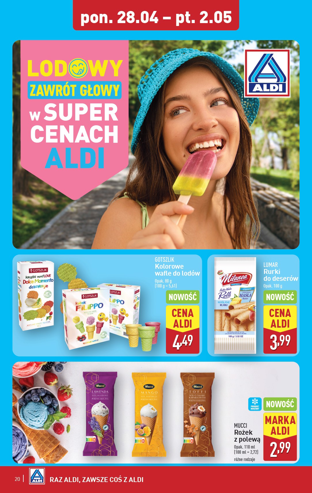 aldi - ALDI gazetka ważna od 28.04. - 02.05. - page: 20 aldi - ALDI gazetka ważna od 28.04. - 02.05. - page: 20