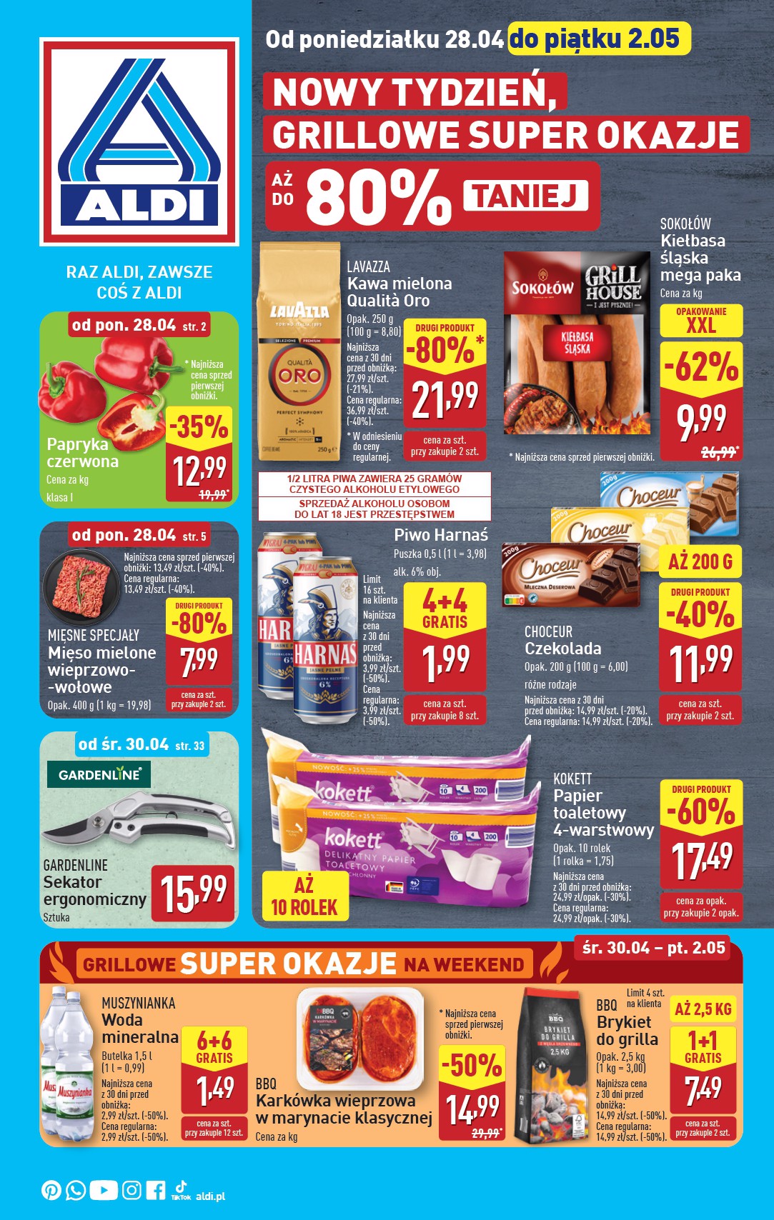 aldi - ALDI gazetka ważna od 28.04. - 02.05.