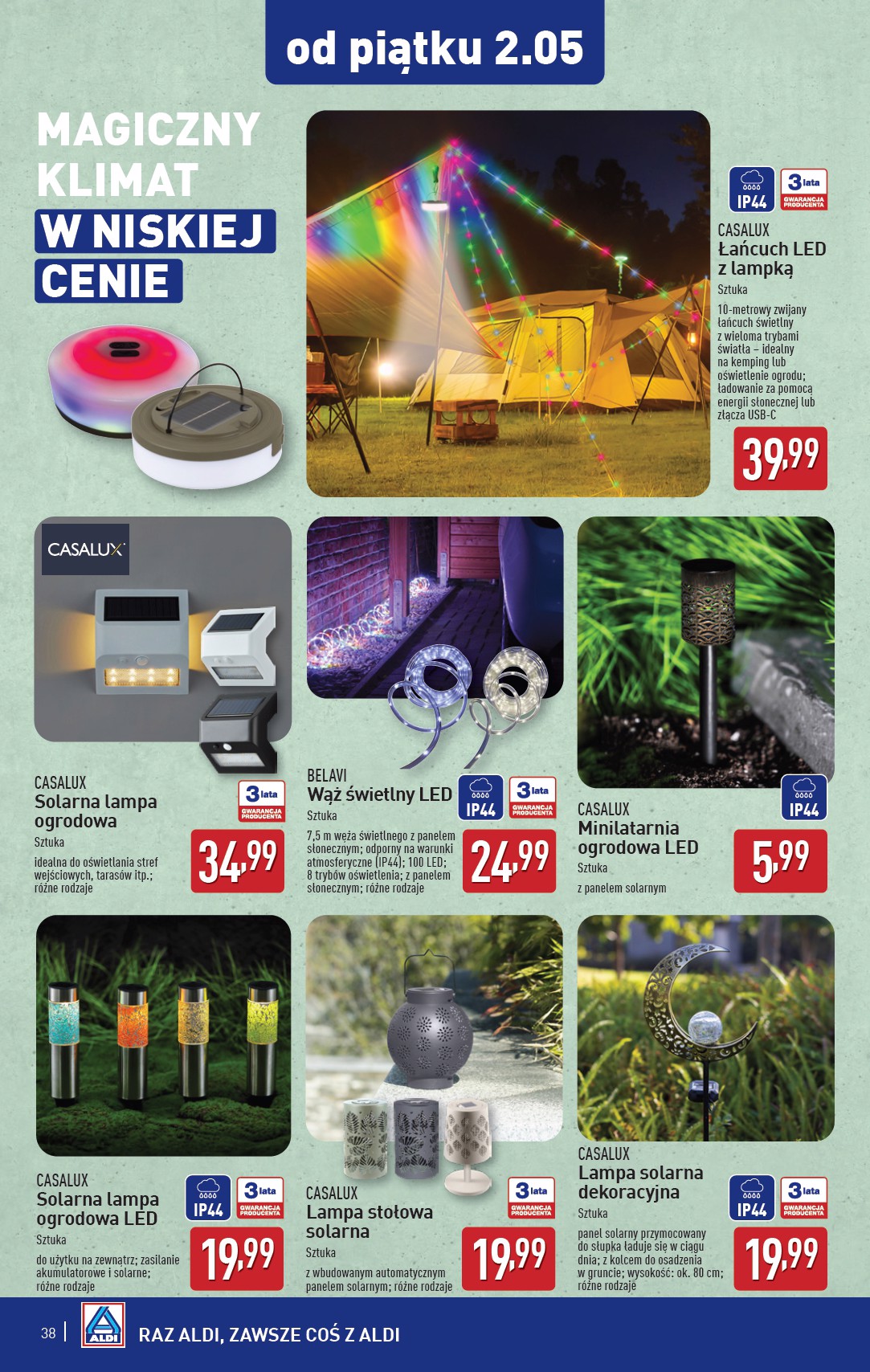 aldi - ALDI gazetka ważna od 28.04. - 02.05. - page: 38 aldi - ALDI gazetka ważna od 28.04. - 02.05. - page: 38