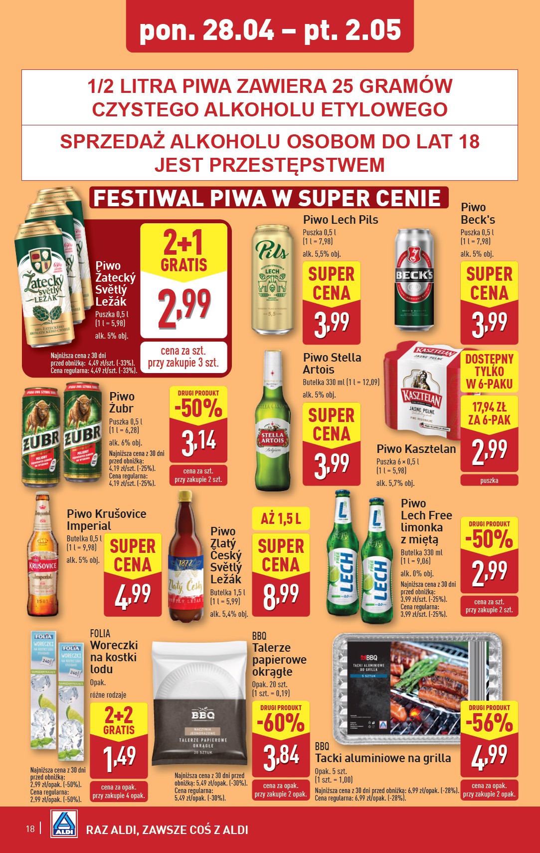 aldi - ALDI gazetka ważna od 28.04. - 02.05. - page: 18 aldi - ALDI gazetka ważna od 28.04. - 02.05. - page: 18
