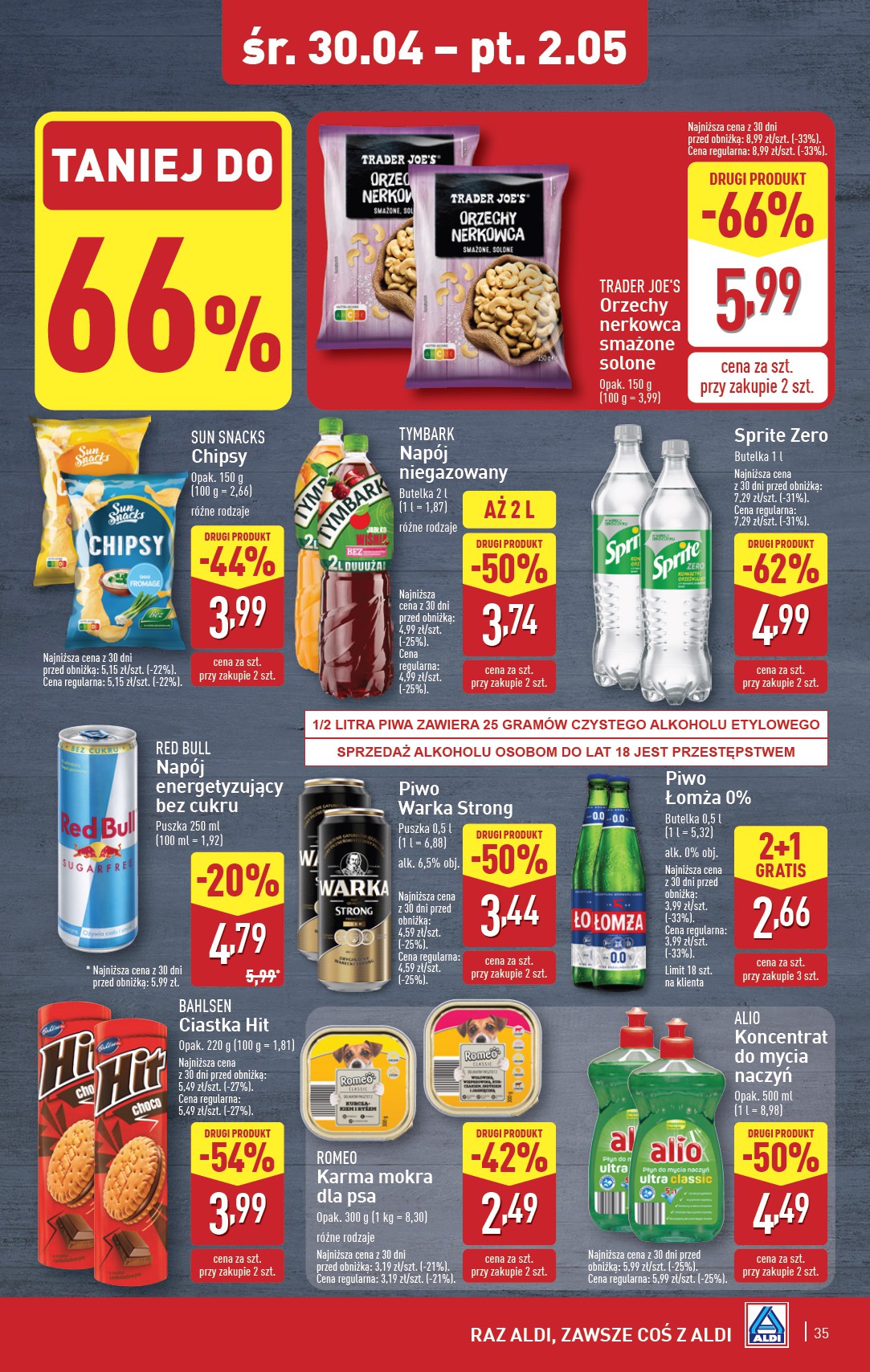 aldi - ALDI gazetka ważna od 28.04. - 02.05. - page: 35 aldi - ALDI gazetka ważna od 28.04. - 02.05. - page: 35