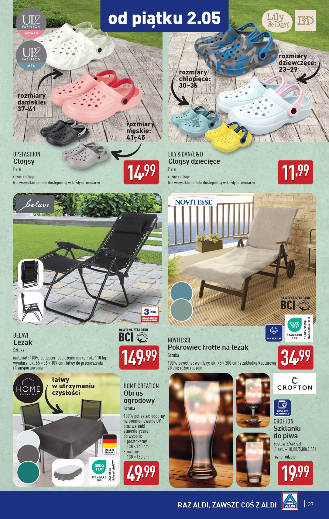 aldi - ALDI gazetka ważna od 28.04. - 02.05. - page: 37 aldi - ALDI gazetka ważna od 28.04. - 02.05. - page: 37