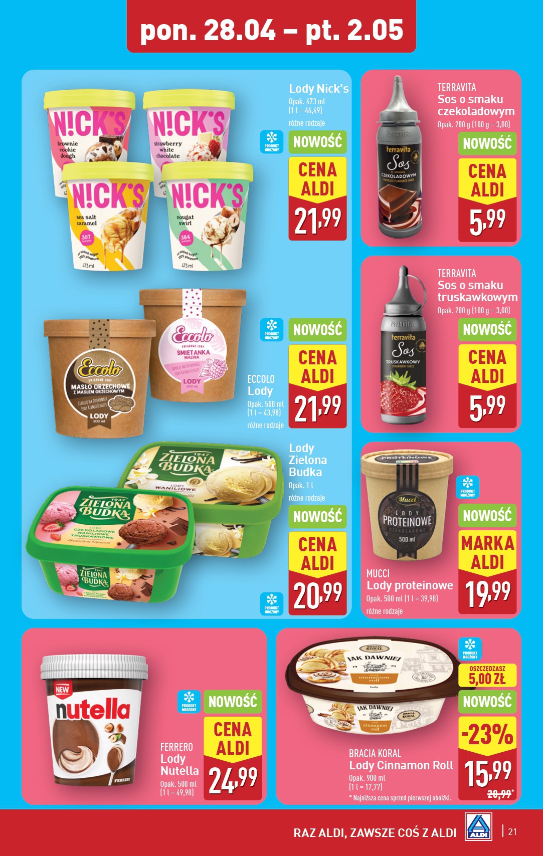 aldi - ALDI gazetka ważna od 28.04. - 02.05. - page: 21 aldi - ALDI gazetka ważna od 28.04. - 02.05. - page: 21