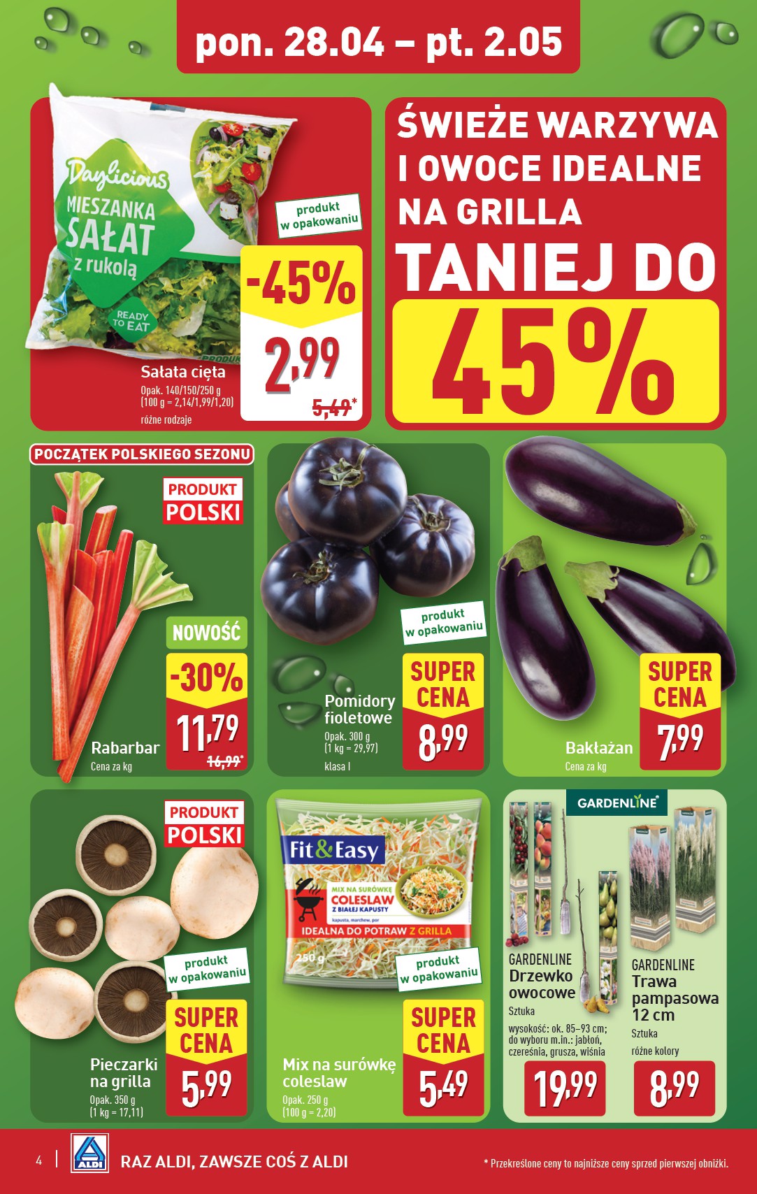 aldi - ALDI gazetka ważna od 28.04. - 02.05. - page: 4 aldi - ALDI gazetka ważna od 28.04. - 02.05. - page: 4