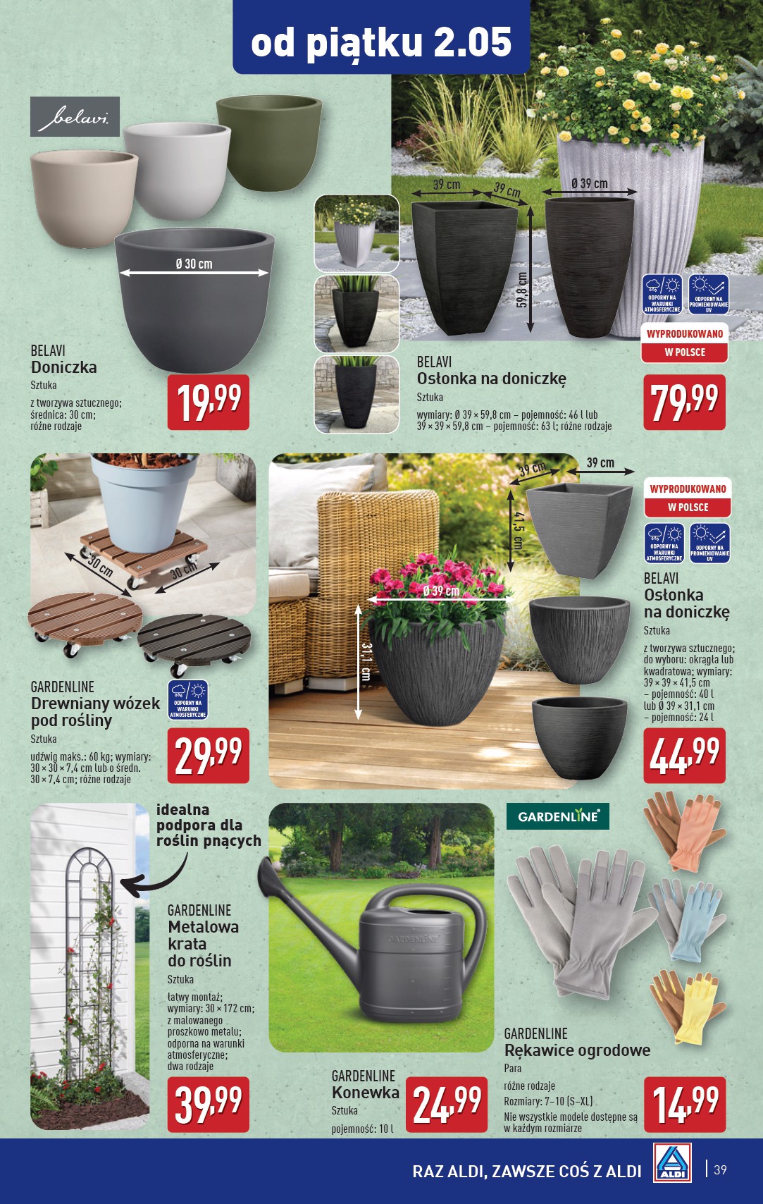 aldi - ALDI gazetka ważna od 28.04. - 02.05. - page: 39 aldi - ALDI gazetka ważna od 28.04. - 02.05. - page: 39