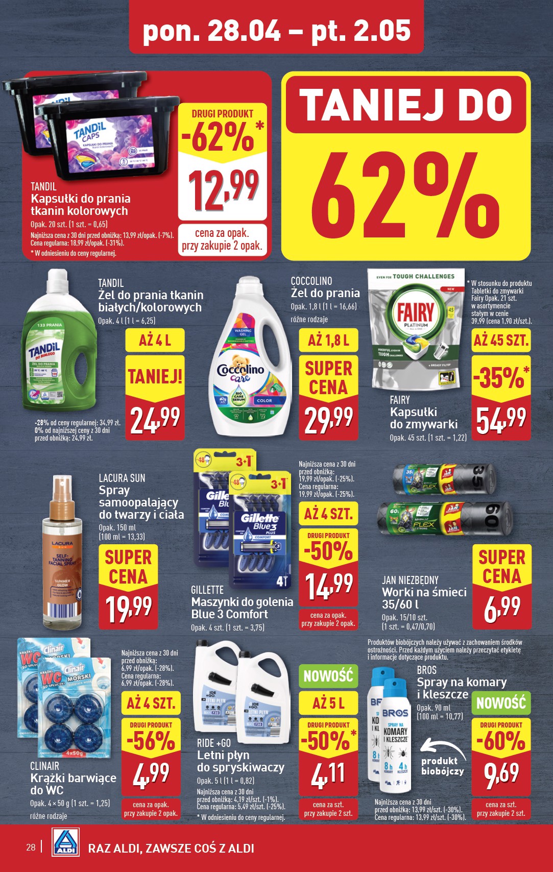 aldi - ALDI gazetka ważna od 28.04. - 02.05. - page: 28 aldi - ALDI gazetka ważna od 28.04. - 02.05. - page: 28