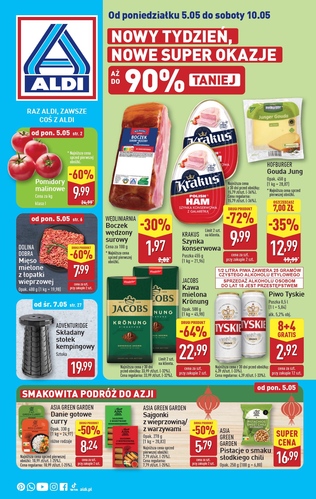 aldi - ALDI gazetka ważna od 05.05. - 10.05. - page: 1 aldi - ALDI gazetka ważna od 05.05. - 10.05. - page: 1