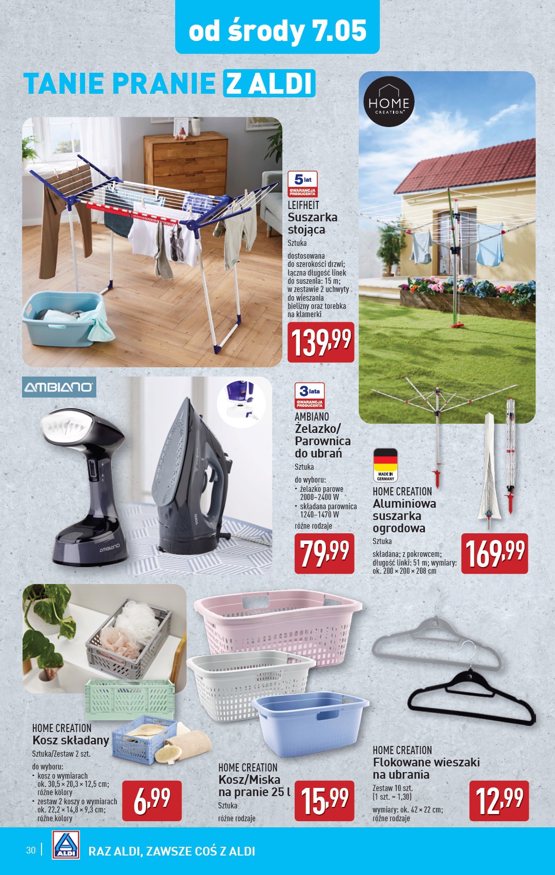 aldi - ALDI gazetka ważna od 05.05. - 10.05. - page: 30 aldi - ALDI gazetka ważna od 05.05. - 10.05. - page: 30