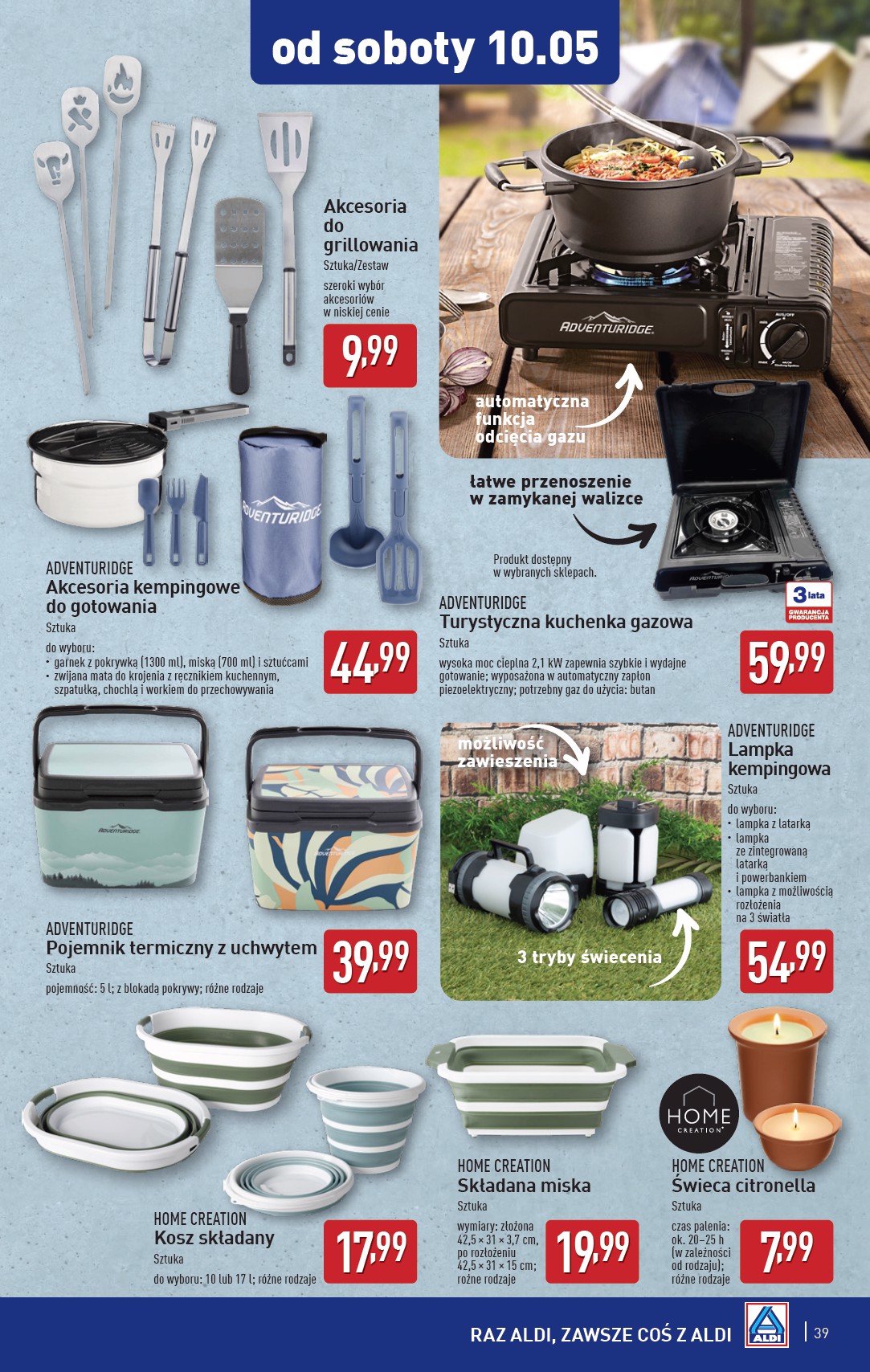 aldi - ALDI gazetka ważna od 05.05. - 10.05. - page: 39 aldi - ALDI gazetka ważna od 05.05. - 10.05. - page: 39