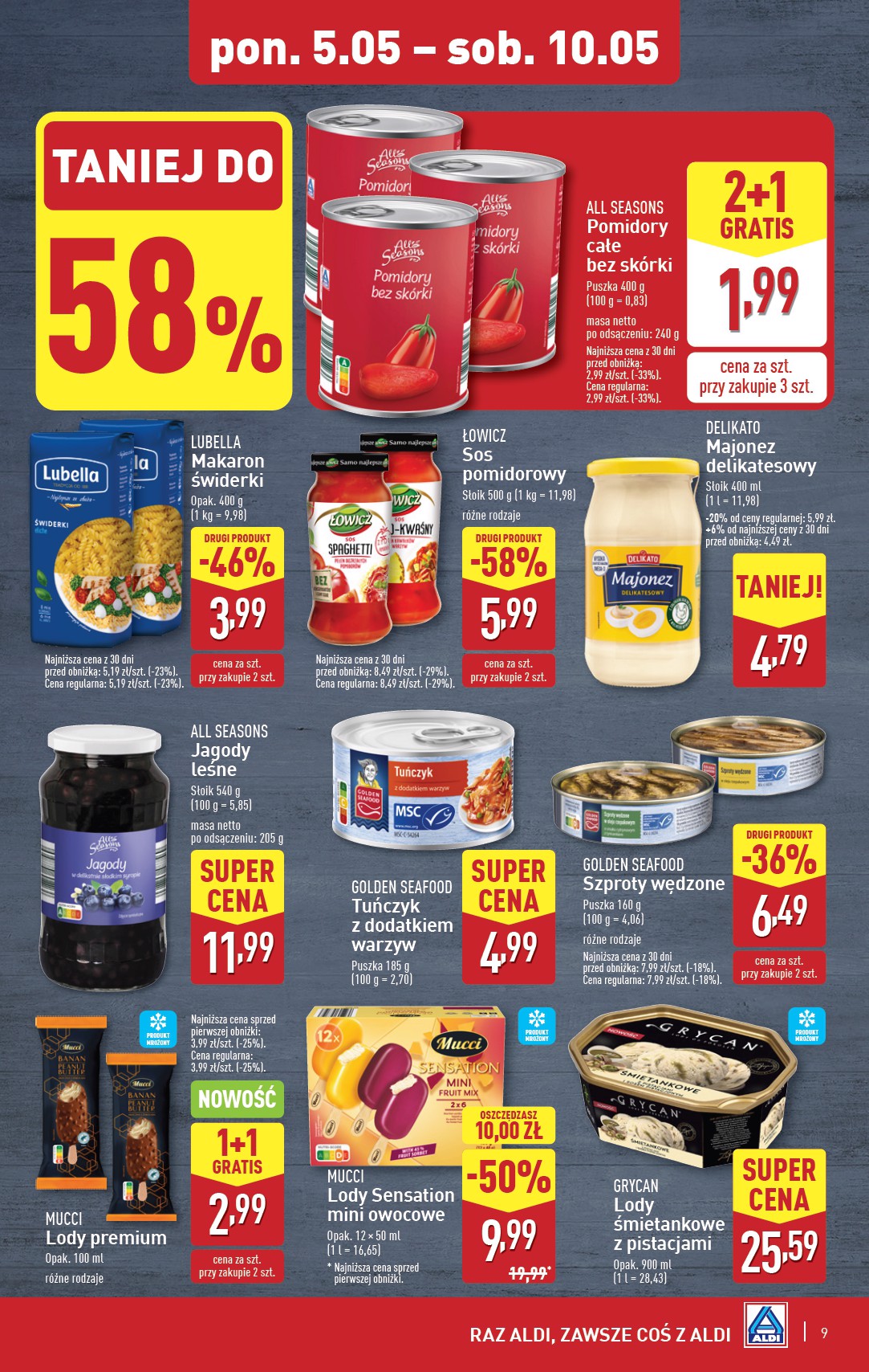 aldi - ALDI gazetka ważna od 05.05. - 10.05. - page: 9 aldi - ALDI gazetka ważna od 05.05. - 10.05. - page: 9