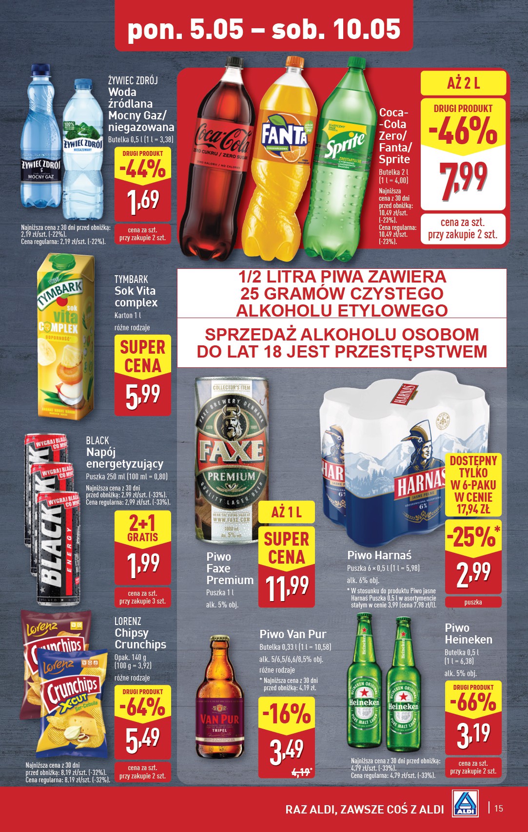 aldi - ALDI gazetka ważna od 05.05. - 10.05. - page: 15 aldi - ALDI gazetka ważna od 05.05. - 10.05. - page: 15