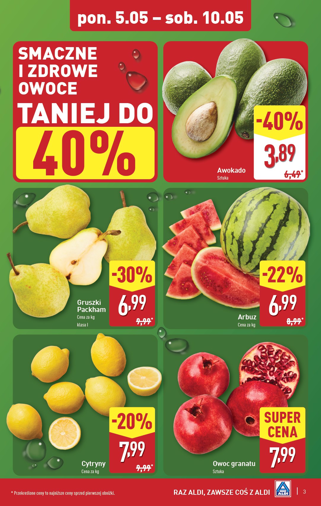 aldi - ALDI gazetka ważna od 05.05. - 10.05. - page: 3 aldi - ALDI gazetka ważna od 05.05. - 10.05. - page: 3