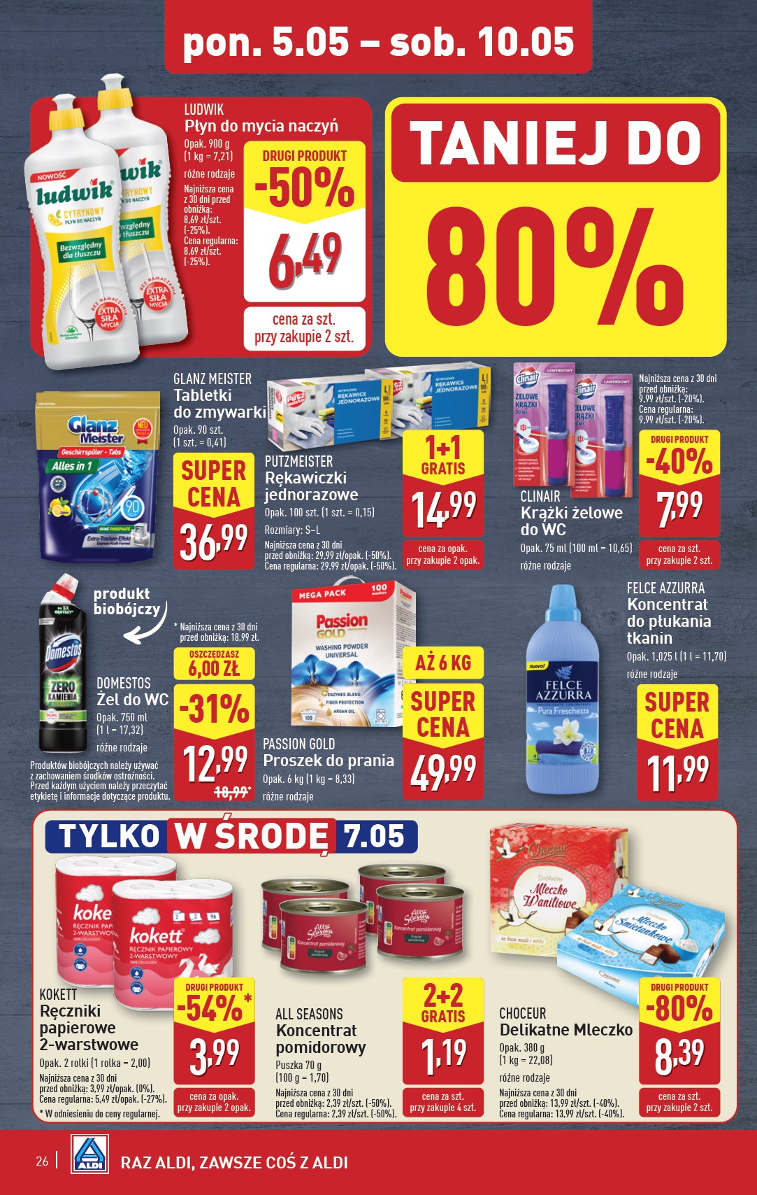 aldi - ALDI gazetka ważna od 05.05. - 10.05. - page: 26 aldi - ALDI gazetka ważna od 05.05. - 10.05. - page: 26