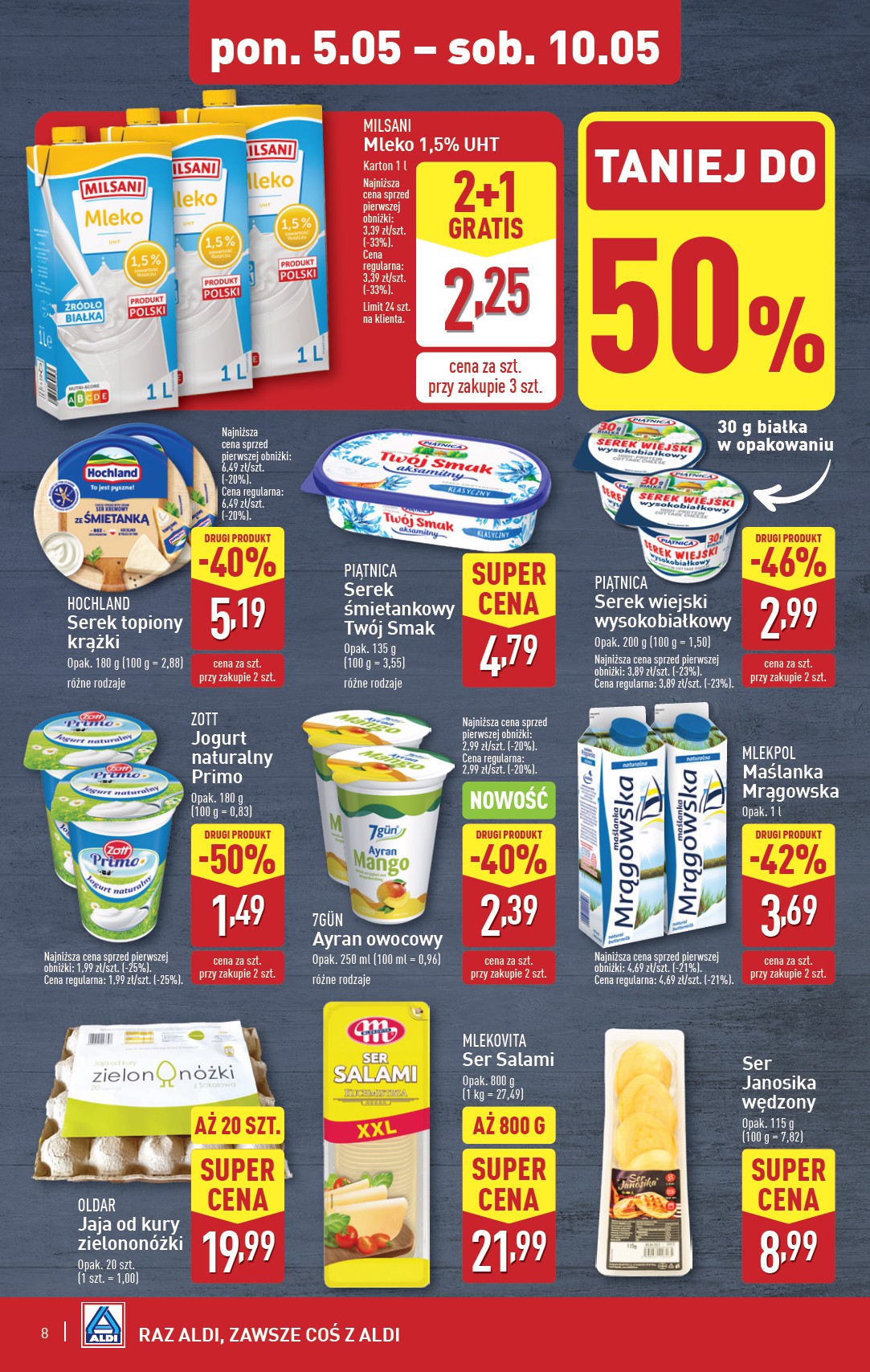 aldi - ALDI gazetka ważna od 05.05. - 10.05. - page: 8 aldi - ALDI gazetka ważna od 05.05. - 10.05. - page: 8
