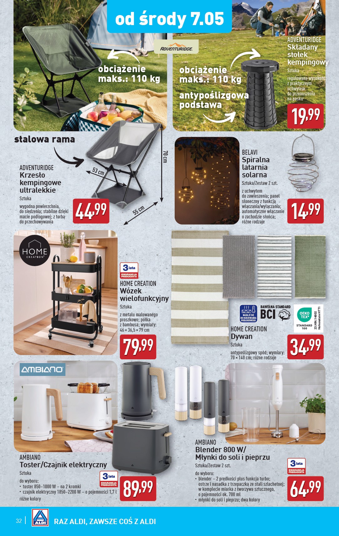 aldi - ALDI gazetka ważna od 05.05. - 10.05. - page: 32 aldi - ALDI gazetka ważna od 05.05. - 10.05. - page: 32