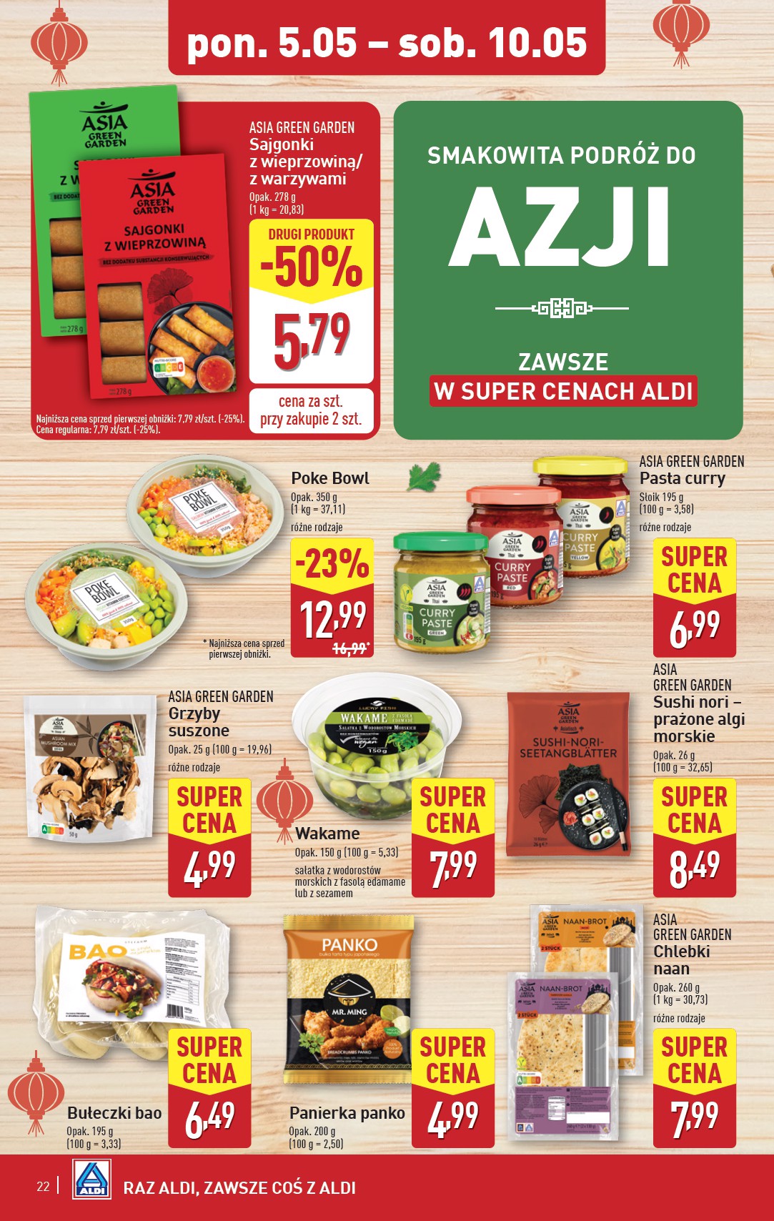 aldi - ALDI gazetka ważna od 05.05. - 10.05. - page: 22 aldi - ALDI gazetka ważna od 05.05. - 10.05. - page: 22
