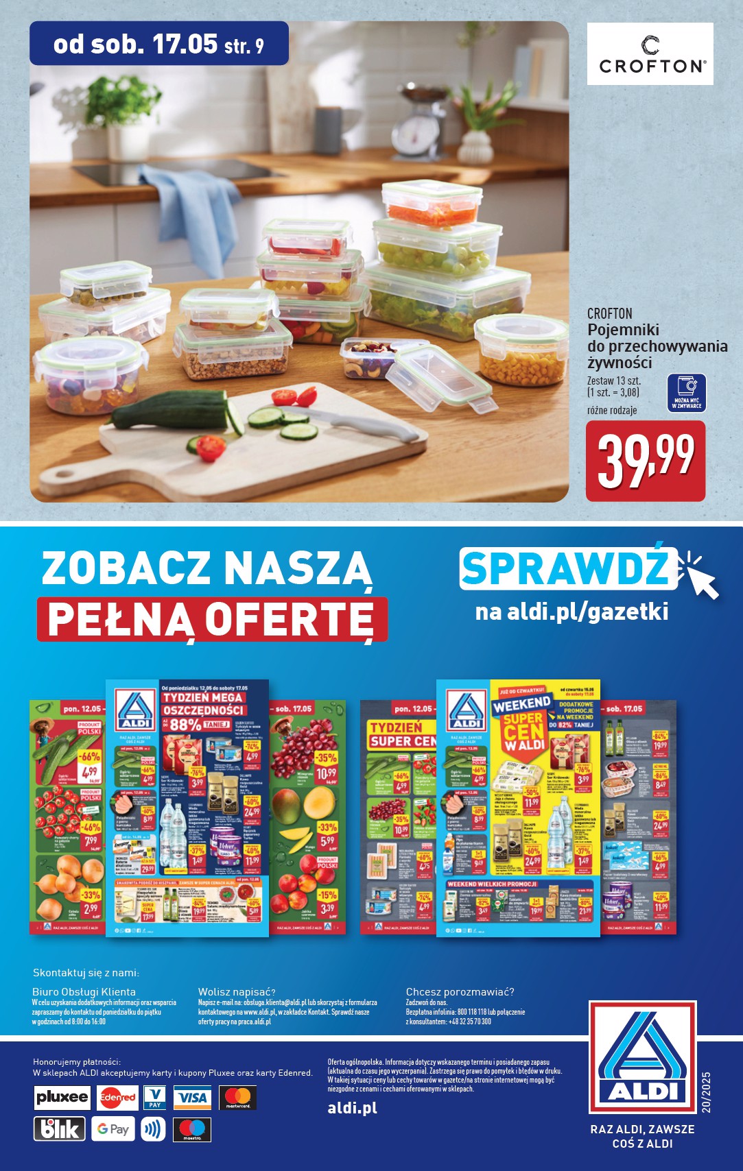 aldi - ALDI - Artykuły przemysłowe i tekstylia gazetka ważna od 14.05. - 17.05. - page: 14