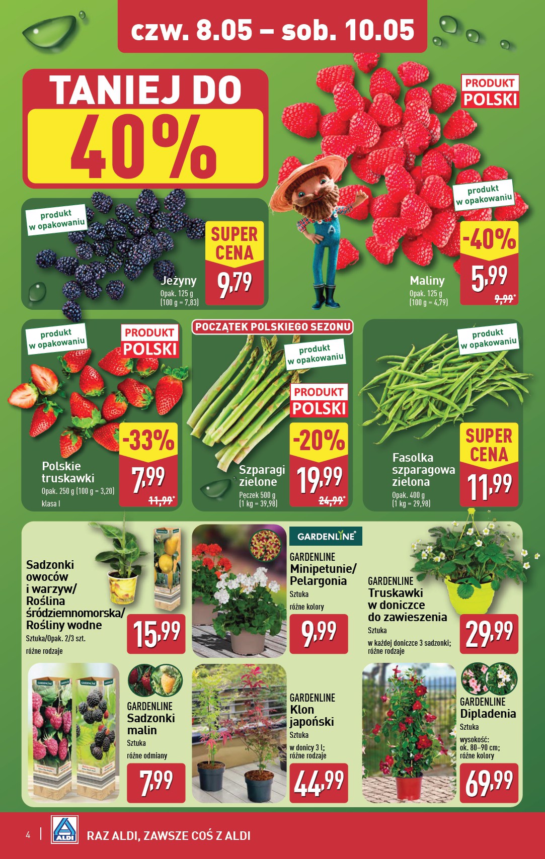 aldi - ALDI - Oferta weekendowa gazetka ważna od 08.05. - 10.05. - page: 4