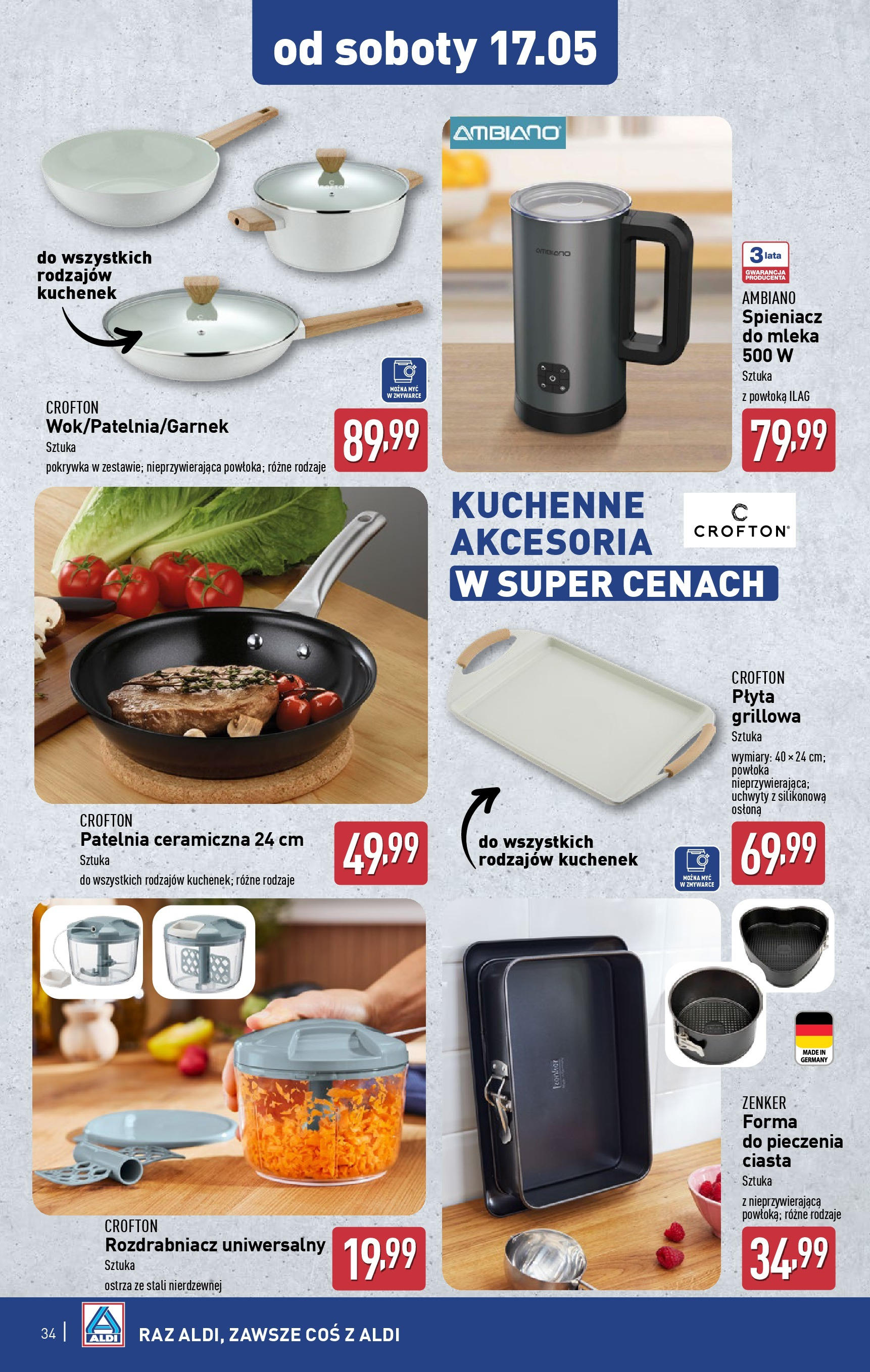 aldi - ALDI gazetka ważna od 12.05. - 17.05. - page: 34 aldi - ALDI gazetka ważna od 12.05. - 17.05. - page: 34