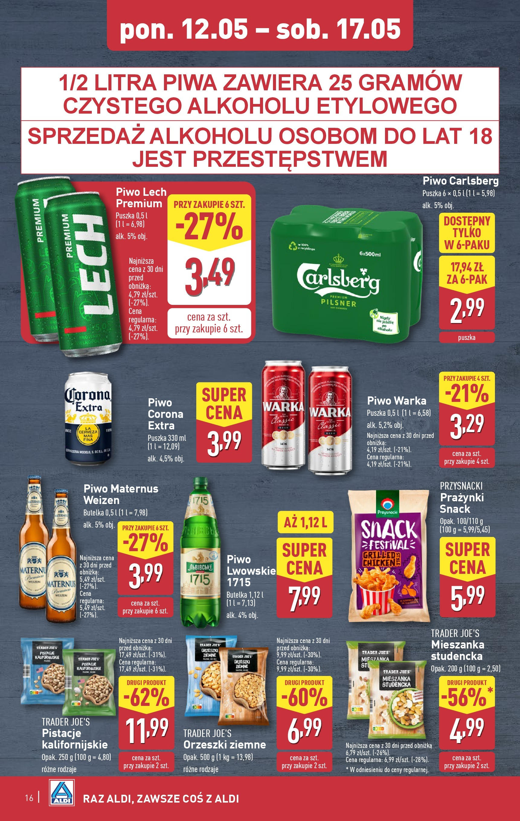 aldi - ALDI gazetka ważna od 12.05. - 17.05. - page: 16 aldi - ALDI gazetka ważna od 12.05. - 17.05. - page: 16