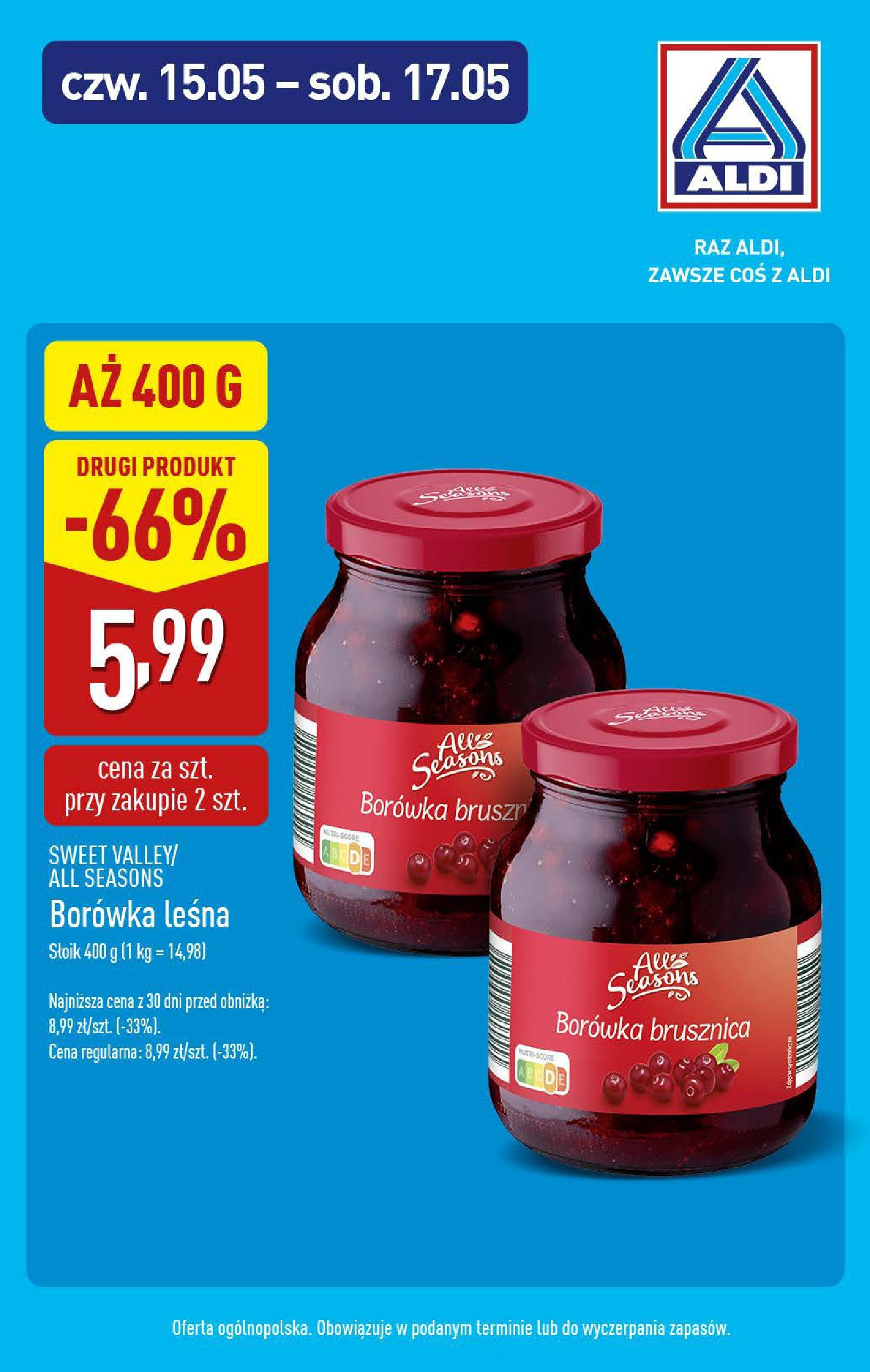 aldi - ALDI - Od czwartku gazetka ważna od 15.05. - 17.05. - page: 6
