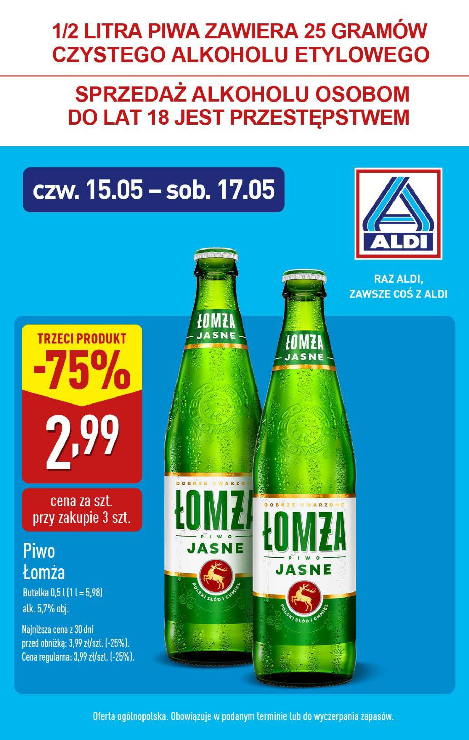 aldi - ALDI - Od czwartku gazetka ważna od 15.05. - 17.05. - page: 9