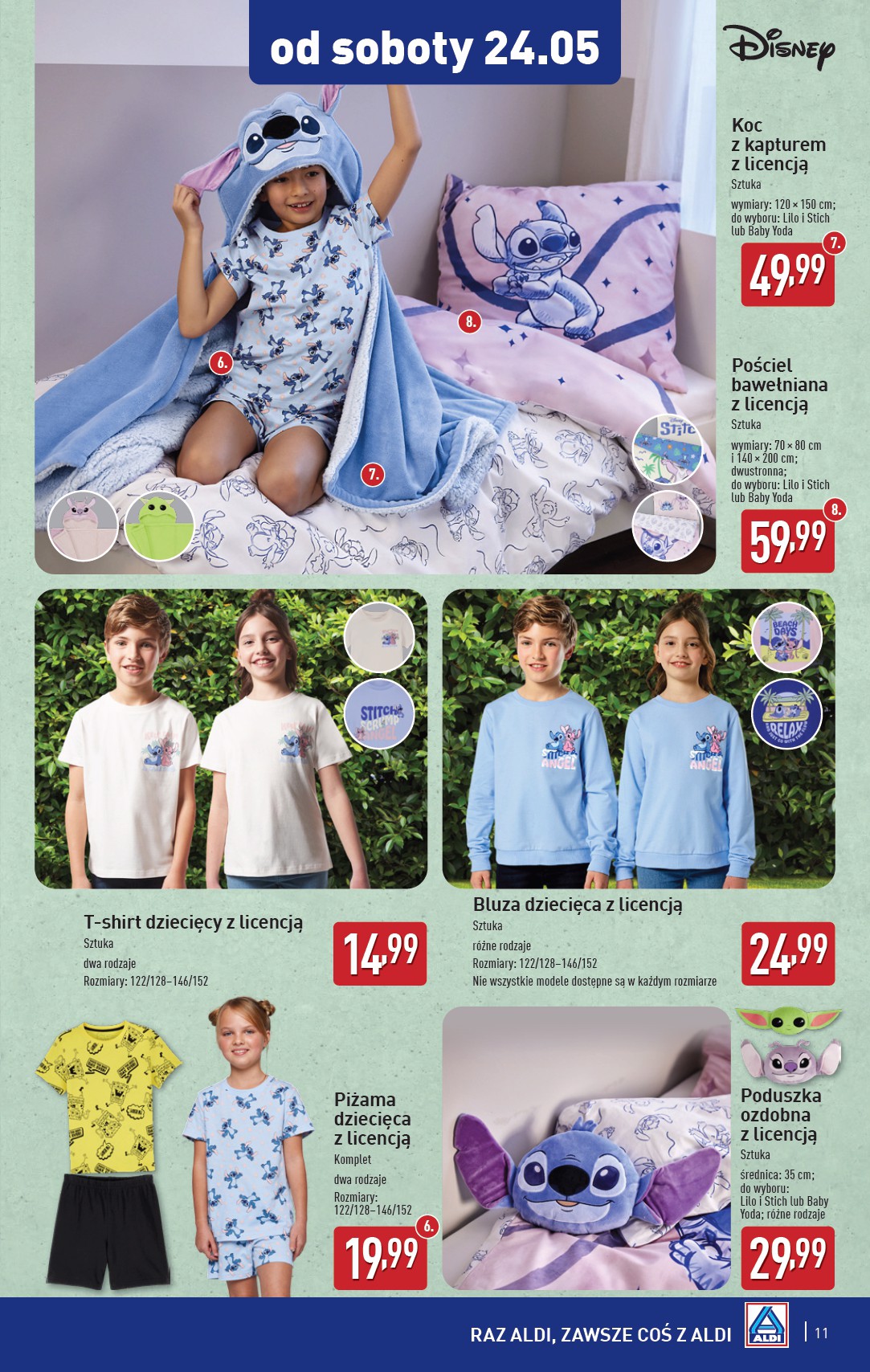 aldi - ALDI - Artykuły przemysłowe i tekstylia gazetka ważna od 21.05. - 24.05. - page: 11