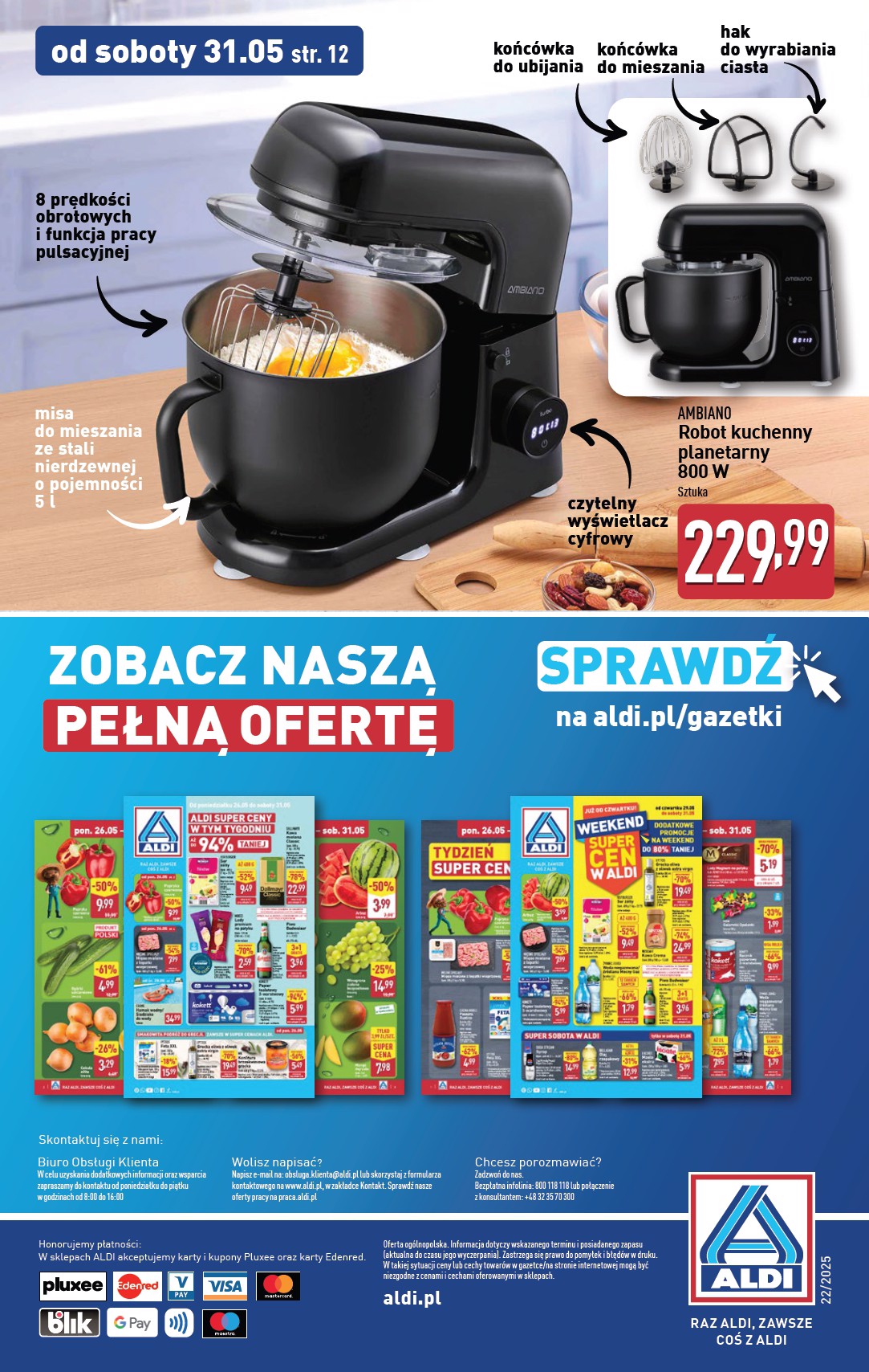 aldi - ALDI - Artykuły przemysłowe i tekstylia gazetka ważna od 28.05. - 31.05. - page: 14