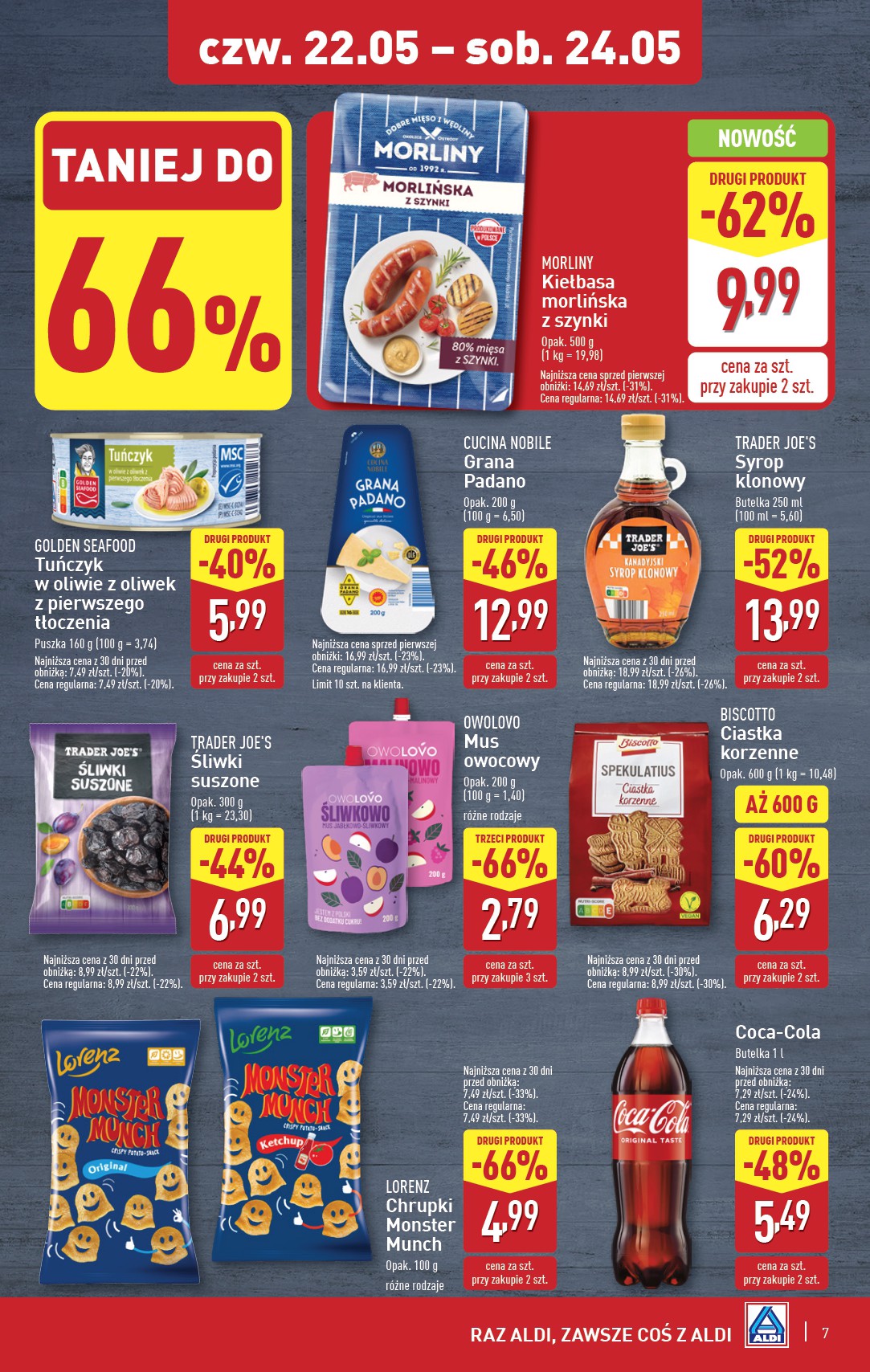 aldi - ALDI - Oferta weekendowa gazetka ważna od 22.05. - 24.05. - page: 7