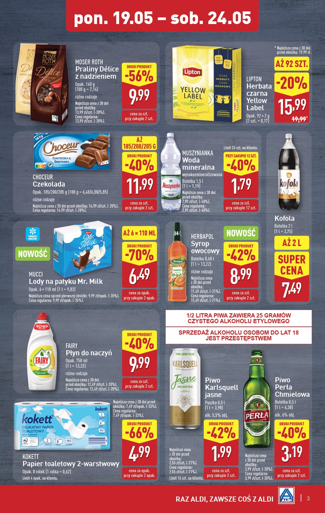 aldi - ALDI - Oferta weekendowa gazetka ważna od 22.05. - 24.05. - page: 3