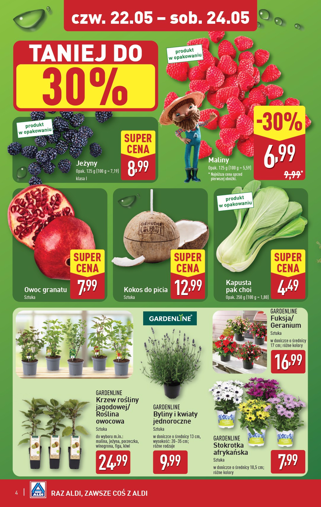 aldi - ALDI - Oferta weekendowa gazetka ważna od 22.05. - 24.05. - page: 4